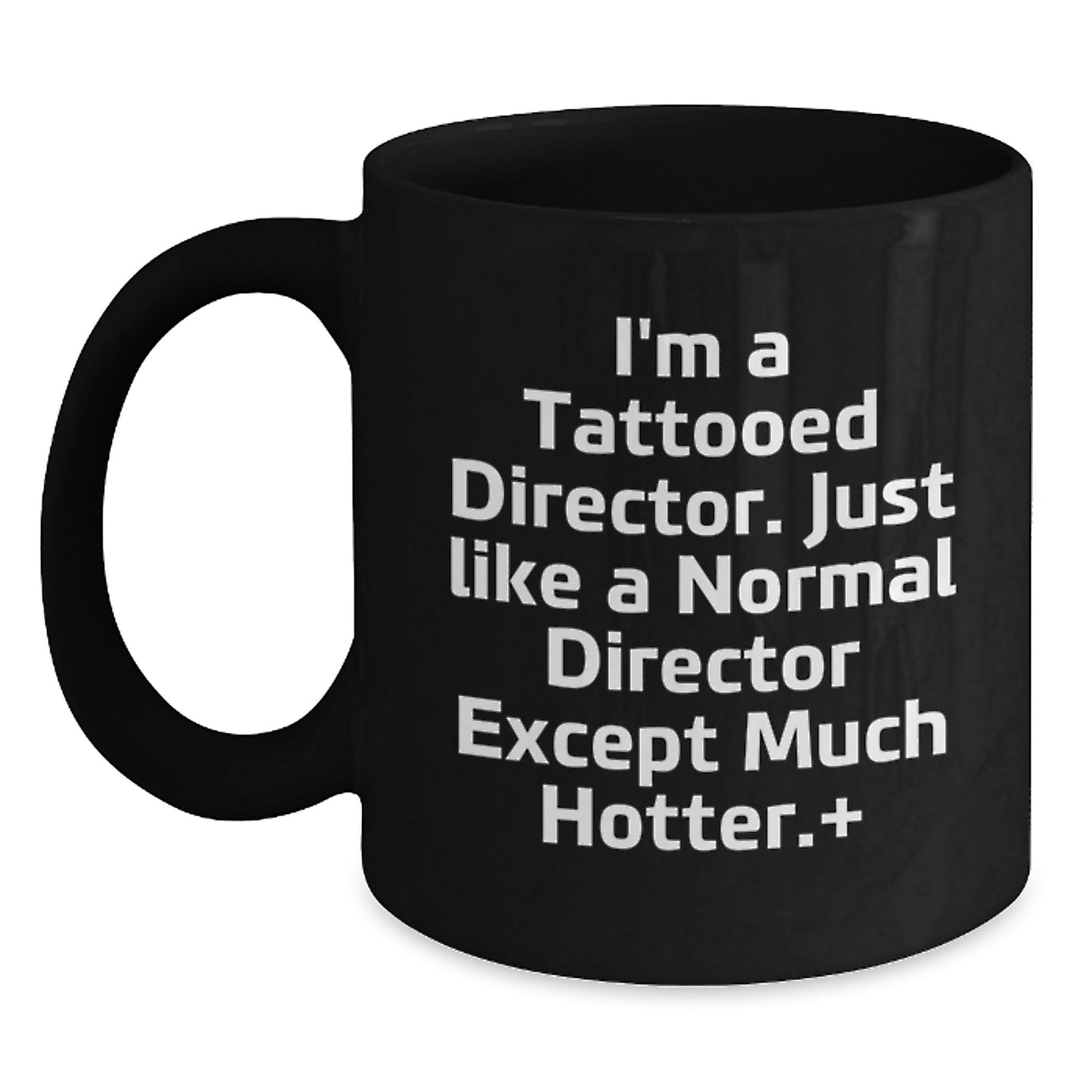 Funny Director Gifts, Black Coffee Mug for Director, Christmas Unique Presents from Friends to Director - Main