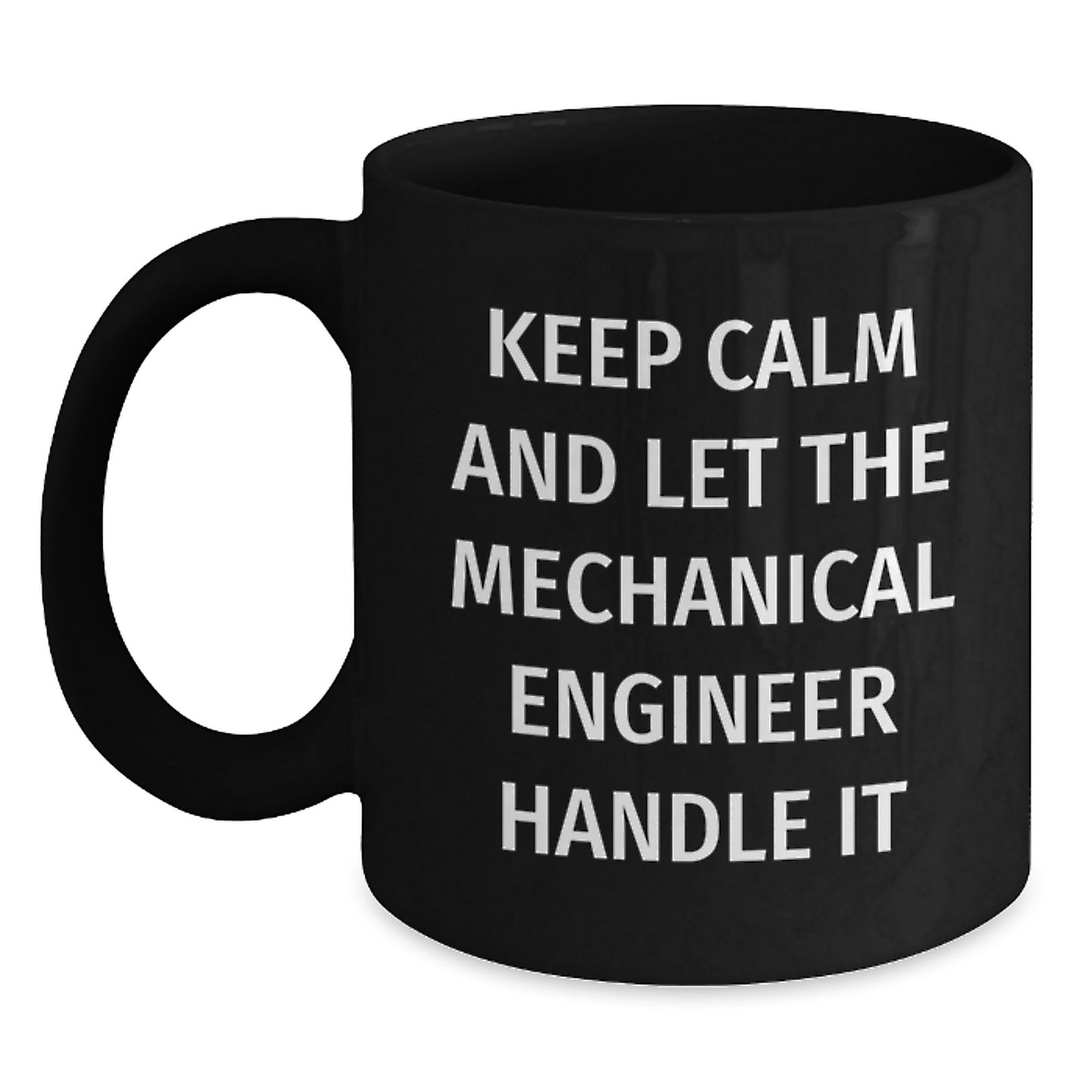 Funny Mechanical Engineer Black Coffee Mugs Gifts from Men to Friends and Family for Christmas Unique Ideas - Main