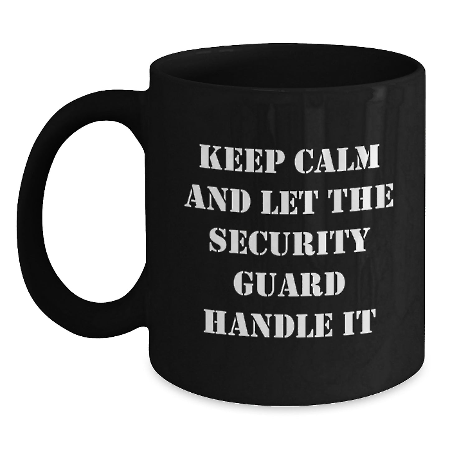 Funny Security Guard Gifts from Men or Friends - Christmas Unique Mugs for Security Guard - Main