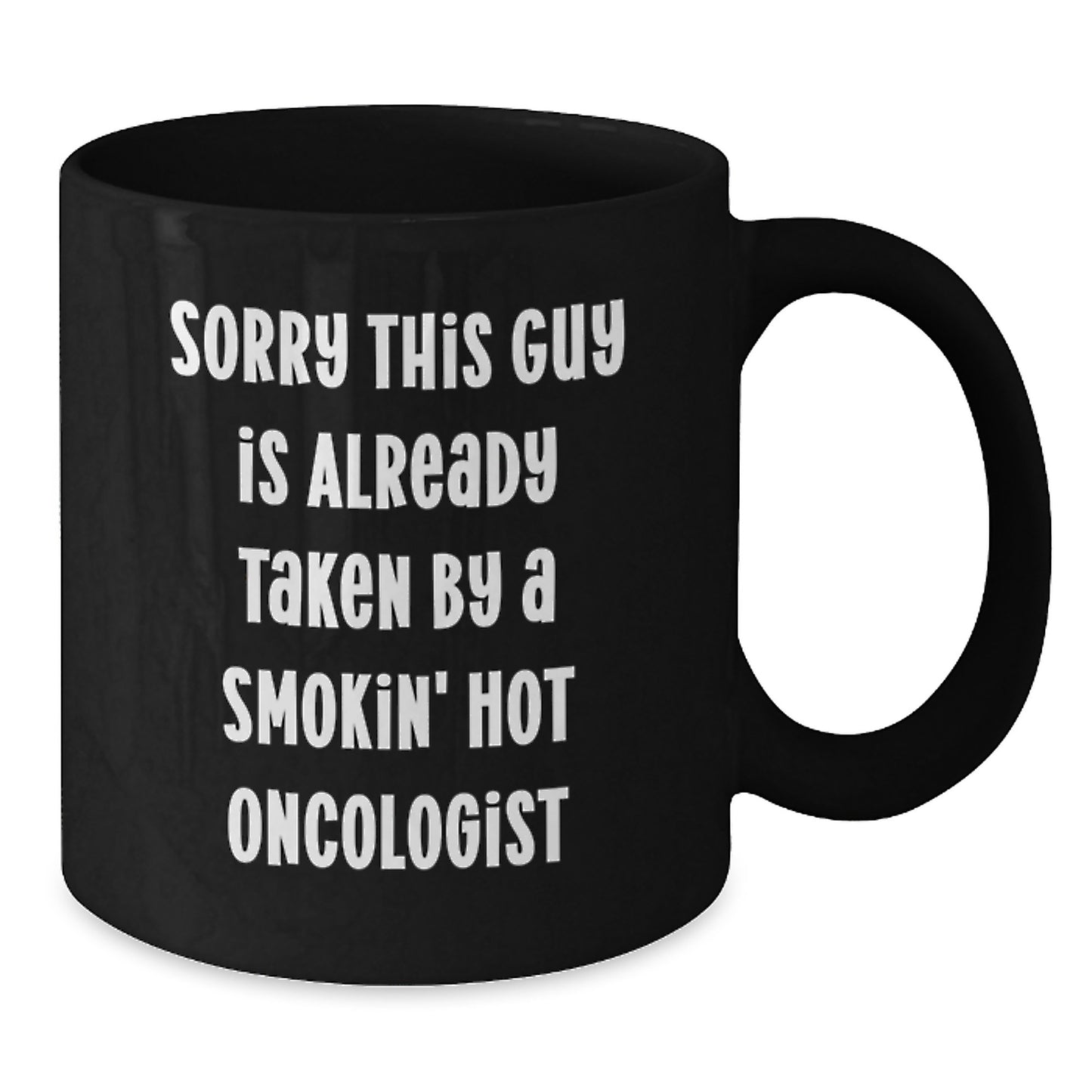Funny Mugs for Oncologist, Black Coffee Mug Gifts from Friends, Christmas Unique Gifts for Oncologist Men - Additional