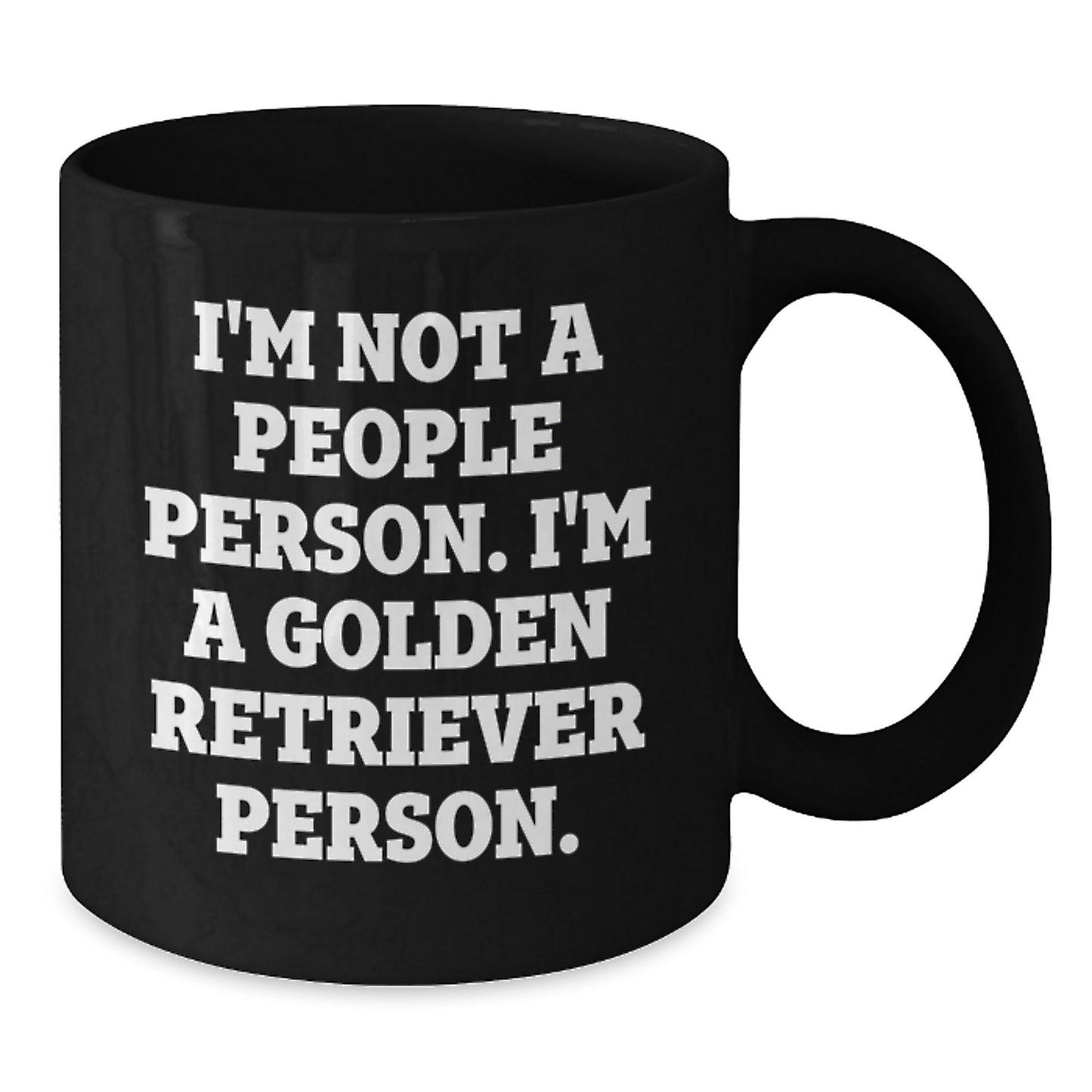 Golden Retriever Dog Lover's Funny Quote Mug Gifts for Men from Family, Friends, or Coworkers on Birthday - Additional