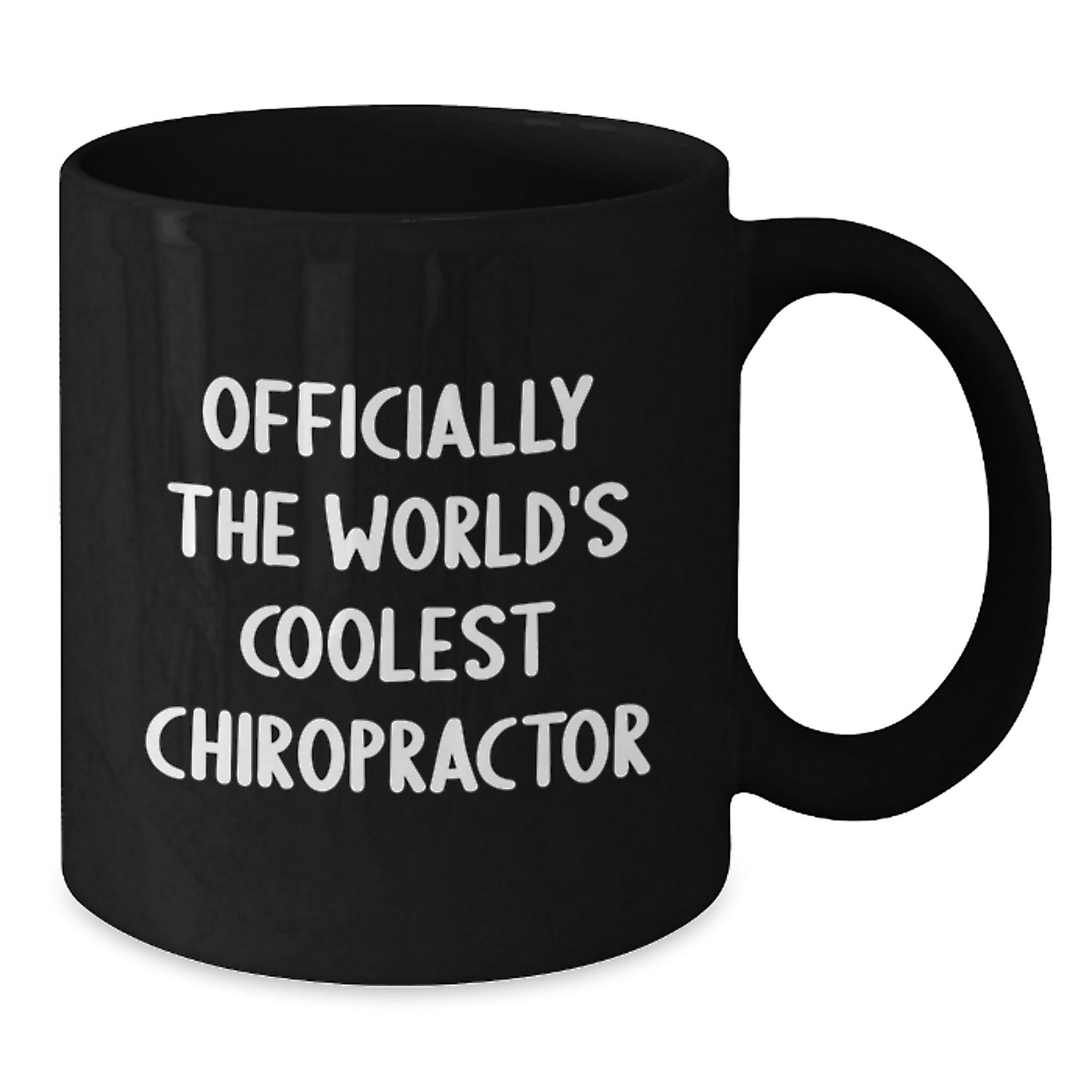 Funny Gifts from Friends for Chiropractor Chiropractic Christmas Unique Mugs Officially The Worlds Coolest Chiropractor - Additional