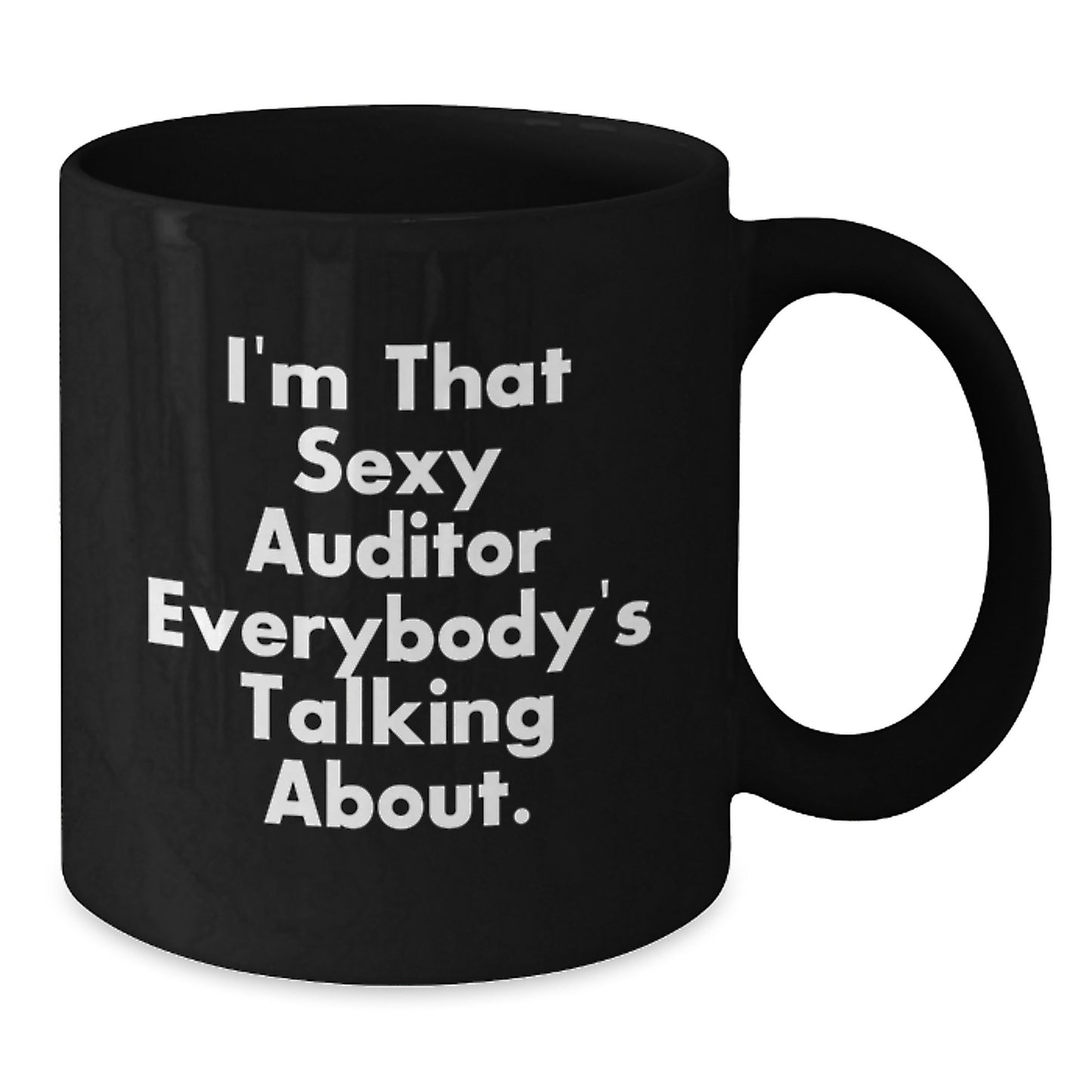 Funny Auditor Gifts for Men from Friends - Sexy Auditor Coffee Mugs, Black 11oz or 15oz Ceramic Mug for Christmas Unique Presents - Additional