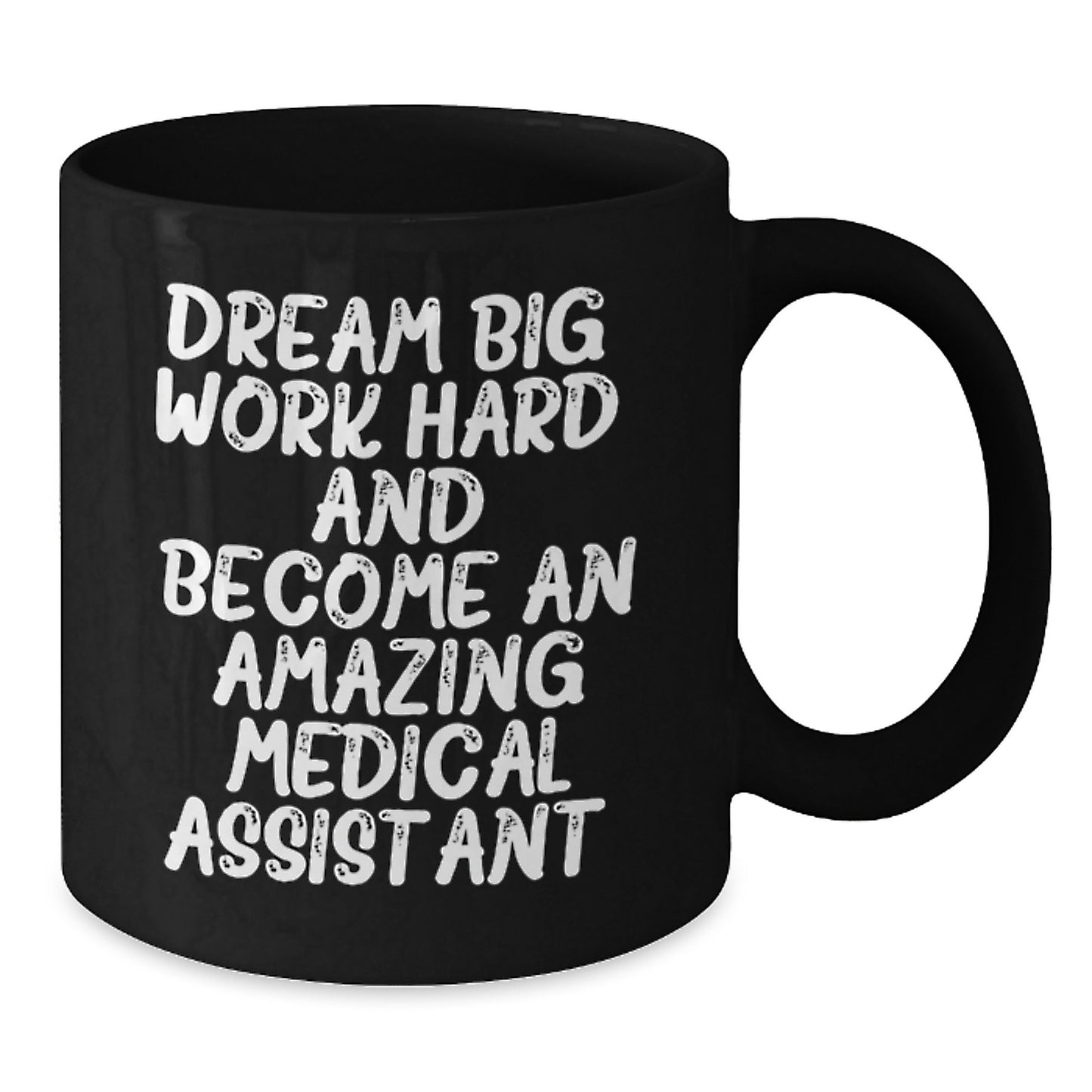 Medical Assistant Gifts, Funny Quote Coffee Mug, Black Ceramic Mugs for Men and Women, Christmas Unique Gift for Medical Assistant Friends and Family - Additional