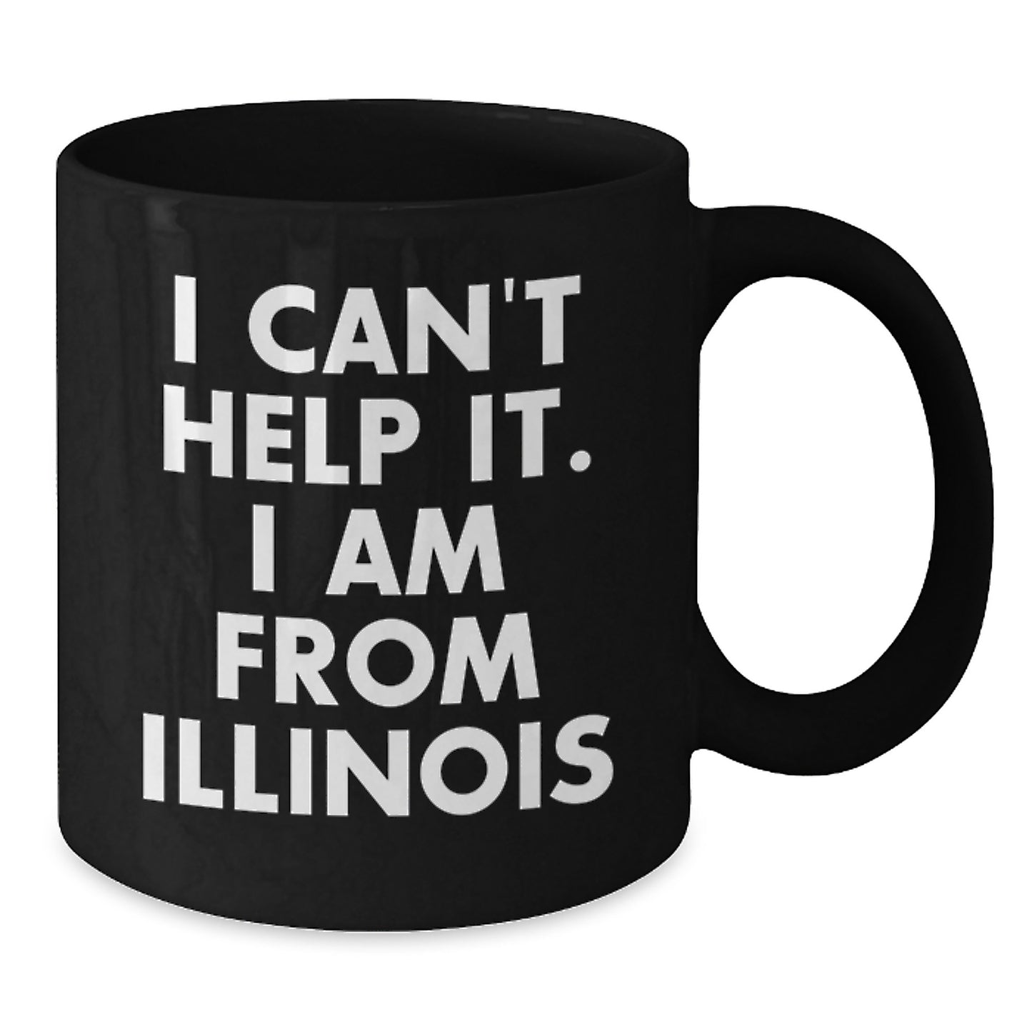 Funny Illinois Quotes Black Coffee Mugs Gifts from Illinois for Illinois Graduates Men Women Friends Family - Additional