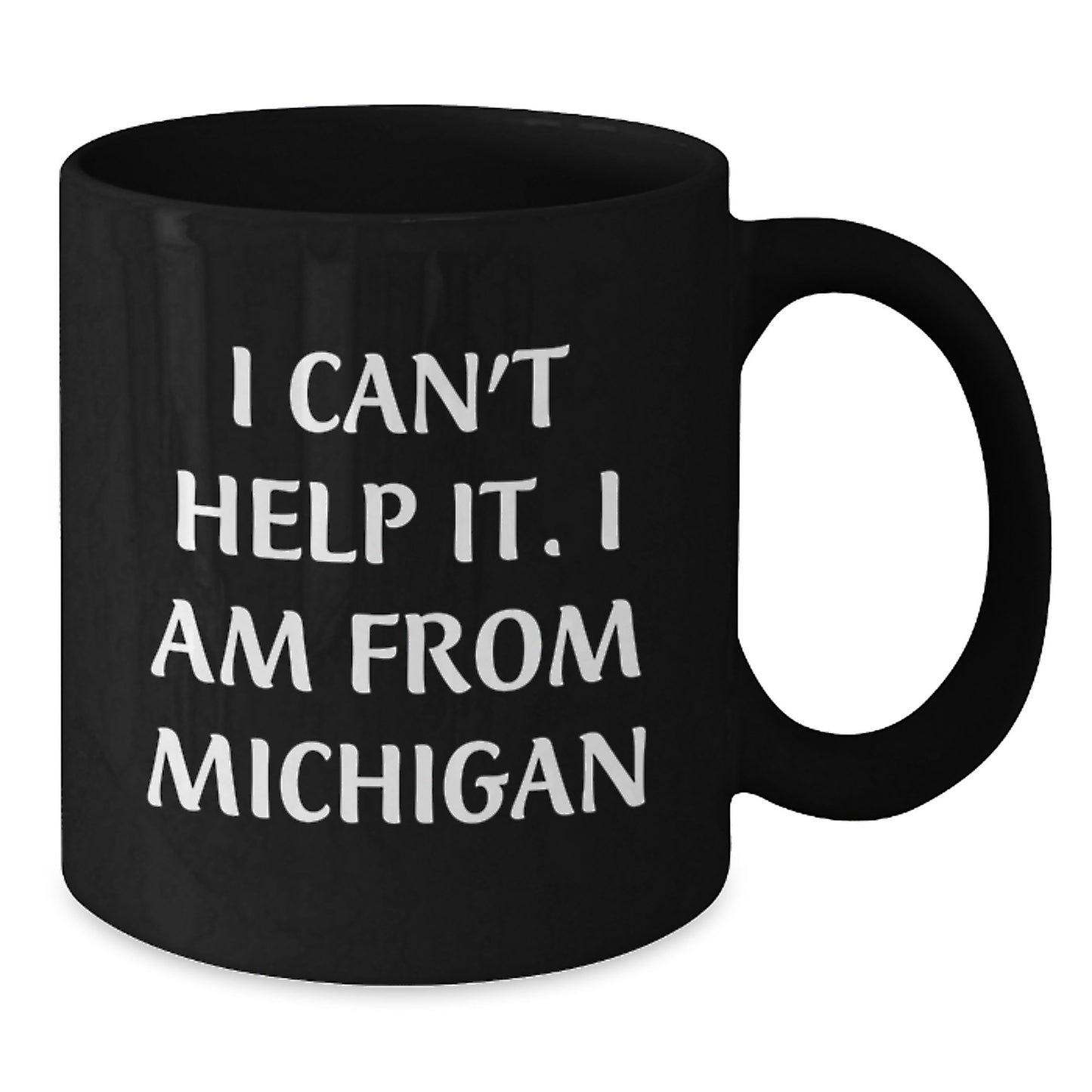 Michigan Proud Black Coffee Mug, Funny Quote Gift for Friends, Family, and Coworkers from Michigan, Graduation Unique Gifts - Additional