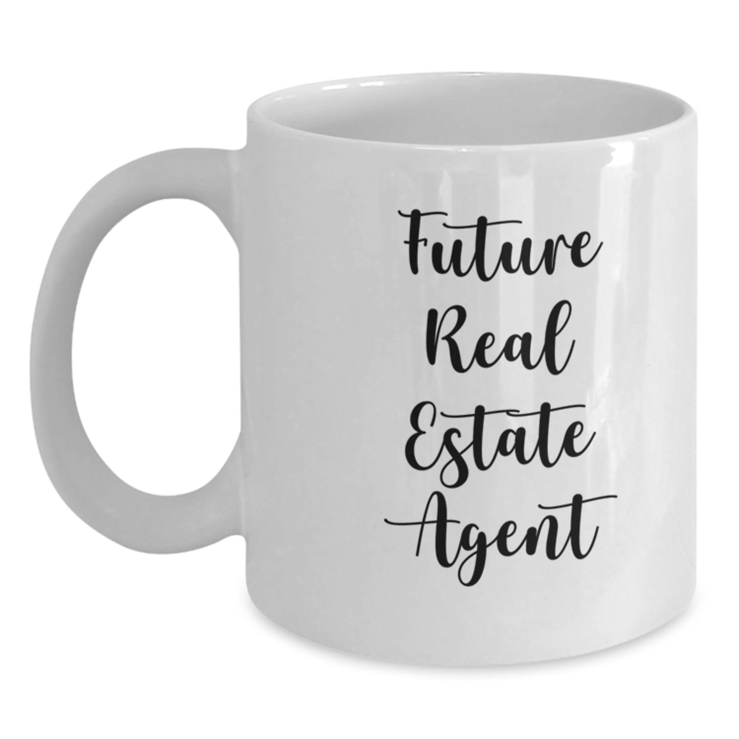 Funny Future Real Estate Agent Graduation Gifts from Friends to Real Estate Agent, White Coffee Mug with 'You're the Next Big Thing' Quote, 11oz or 15oz Capacity, Microwave and Dishwasher Safe - Main