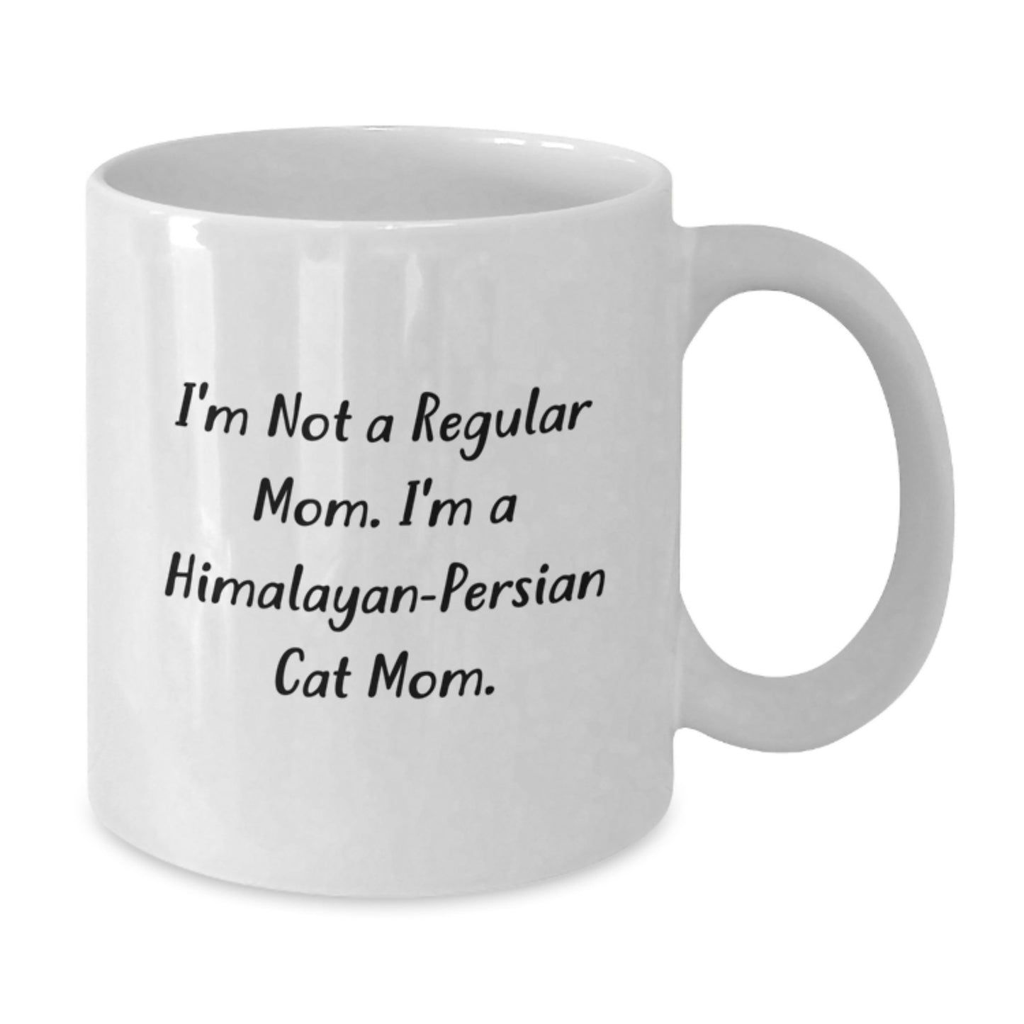 Himalayan-Persian Cat Mom White Coffee Mug, Funny Gift from Family to Friends, Gifts for Cat Lovers, Birthday Unique Gifts from Mom - Additional