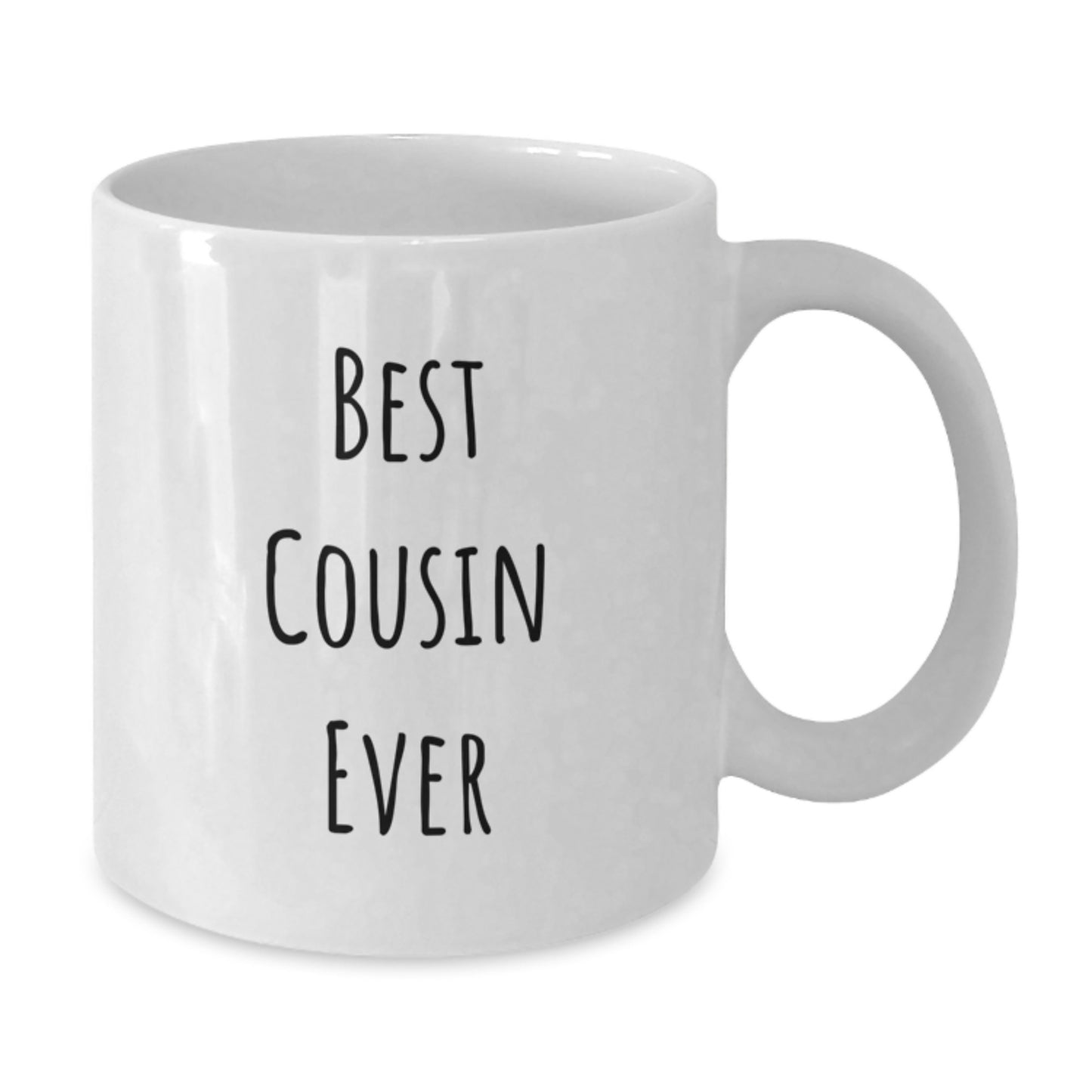 Funny Cousin Gifts Best Cousin Ever White Coffee Mug for Graduation from Family or Friends - Additional
