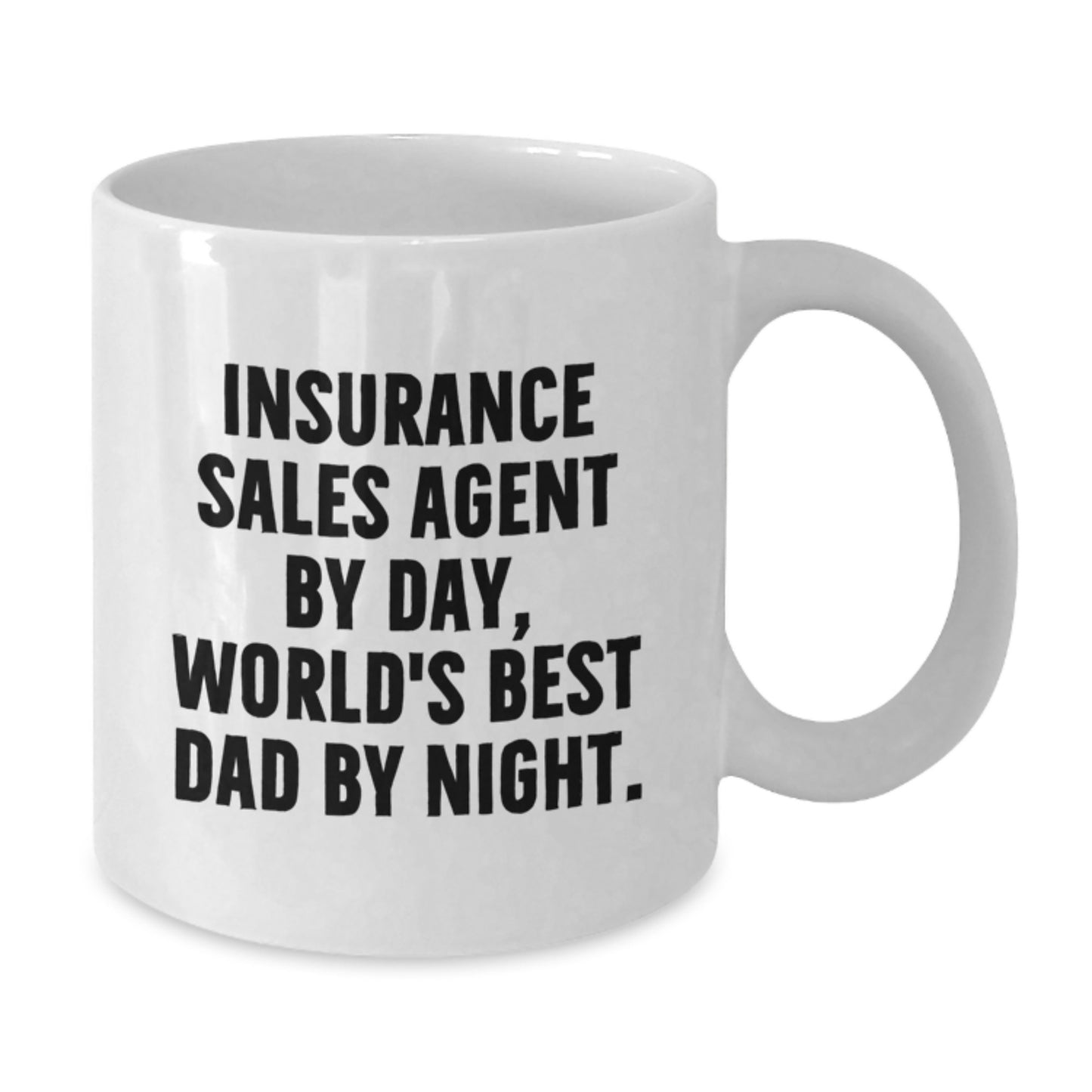 Insurance Sales Agent Gifts, Funny Quote White Coffee Mug, Birthday Unique Presents, Gifts from Men for Insurance Sales Agent - Additional