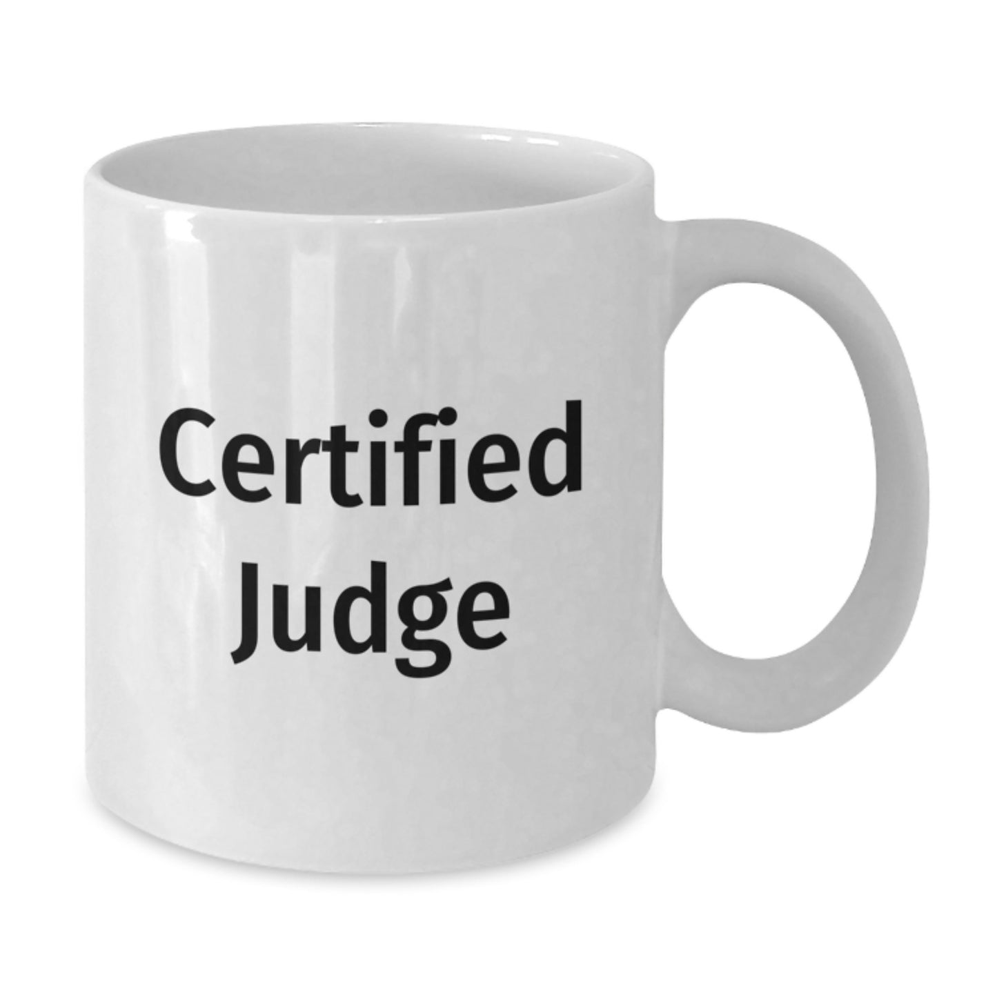 Funny Judge Gifts from Friends for Birthday - White Coffee Mug with 'Being a Judge is a Real Gas' Quote - Additional