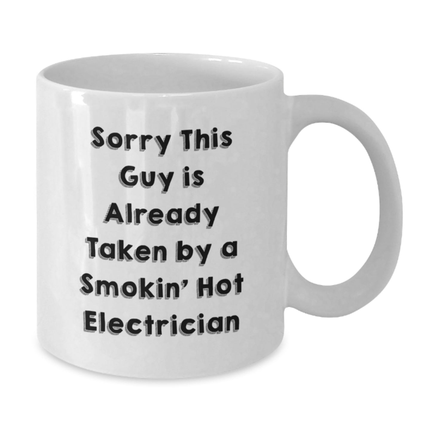Funny Electrician Gifts, White Coffee Mugs for Electricians from Friends, Christmas Unique Presents - Additional