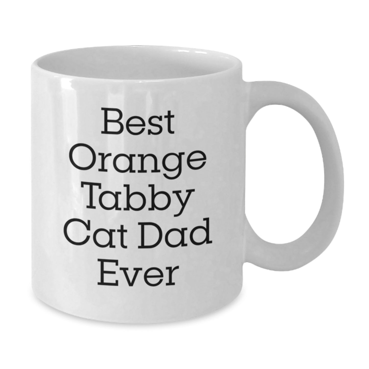 Funny Orange Tabby Cat Dad Ever Gifts from Mom to Orange Tabby Cat Lover on Birthday Unique Gifts - Additional