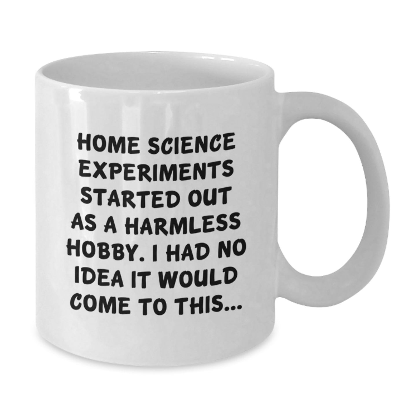 Funny Home Science Experiments Gifts from Men to Friends and Family - White Coffee Mug, Home Science Experiments Starter Quote, Christmas Unique Gifts - Additional