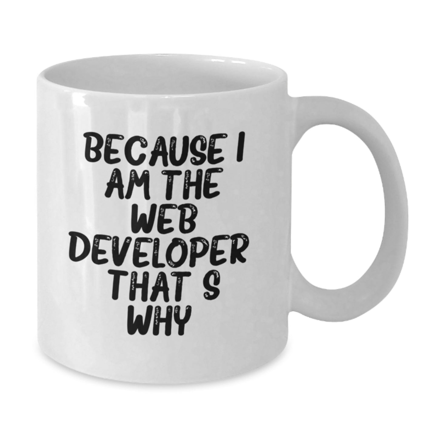 Funny Web Developer Gifts from Friends, Web Developer White Coffee Mug for Men, Inspirational Christmas Unique Gifts - Additional