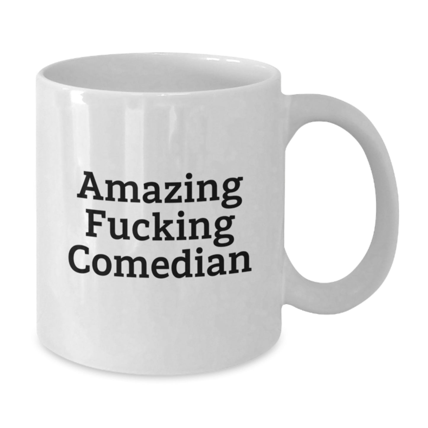 Funny Comedian White Coffee Mug Gifts from Friends, Gifts for Comedian Men, Unique Christmas Unique Gifts - Additional