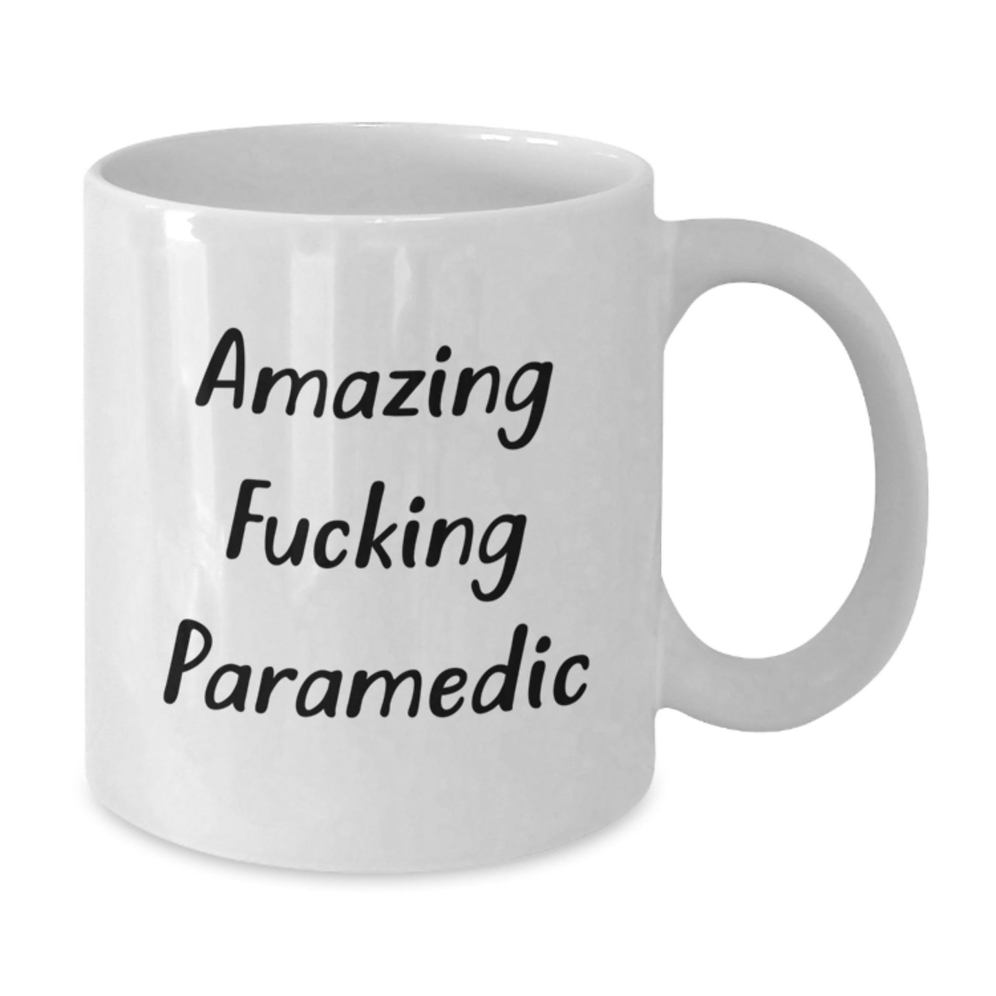 Funny Rescue Worker Gifts from Men to Rescue Worker Men, Amazing 'F--king' Rescue Worker Quote on White Coffee Mug, Christmas Unique Gifts - Additional