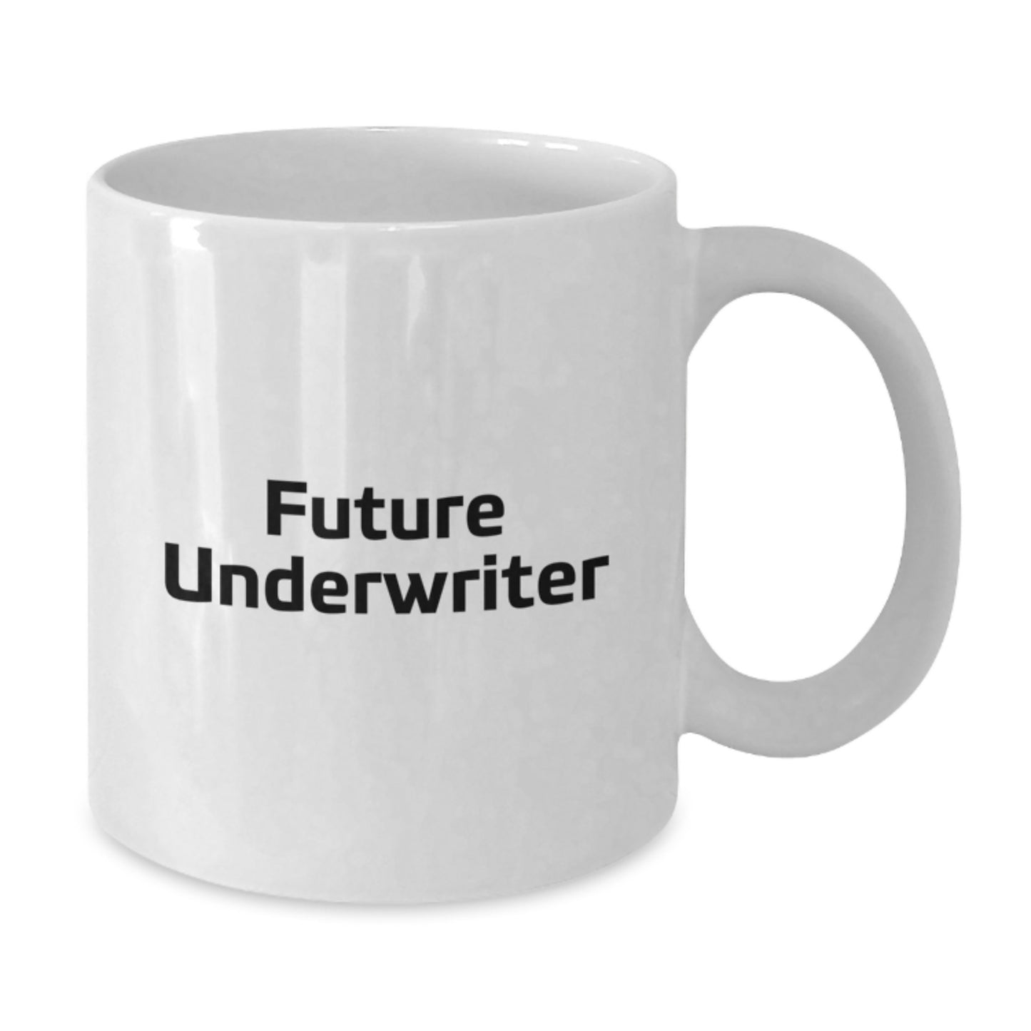 Funny Future Underwriter Gifts from Friends, Unique White Coffee Mug for Underwriter Graduation - Additional