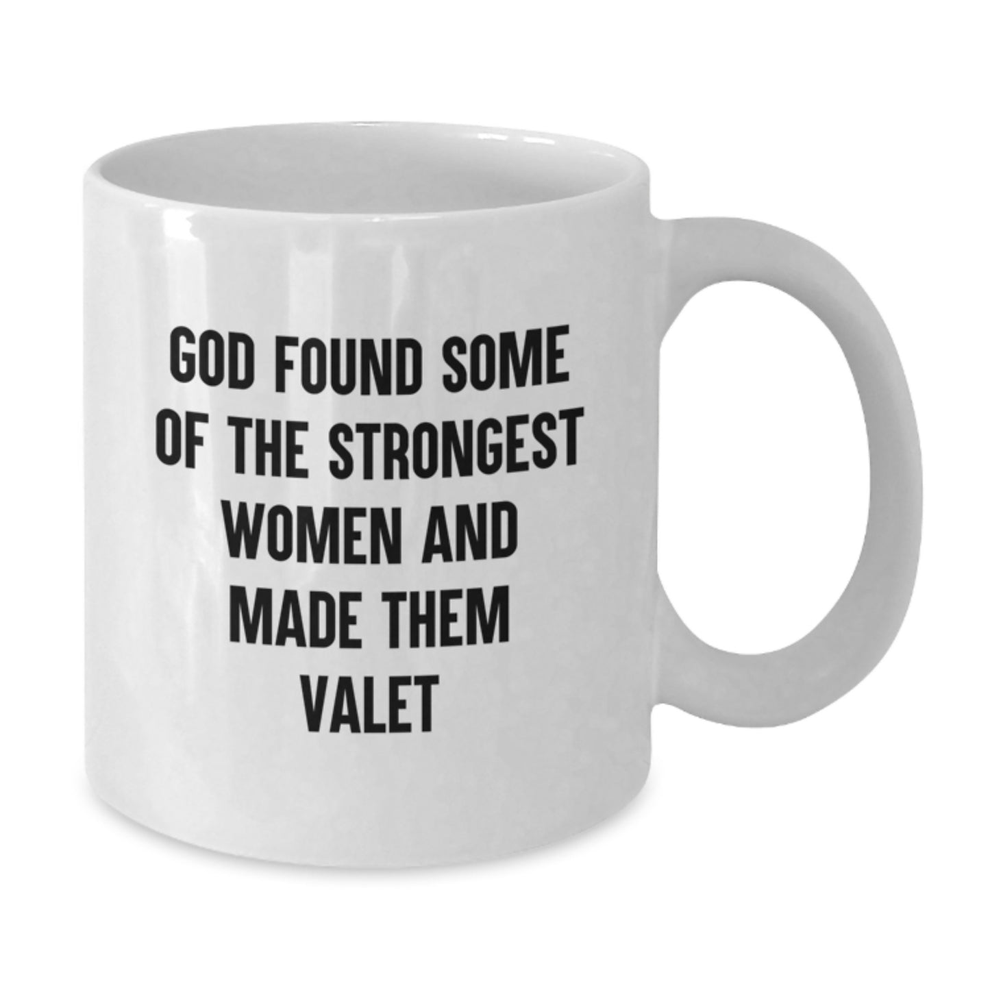 Funny Valet Gifts from Friends, Unique White Coffee Mugs for Strong Women, Graduation Celebrations - Additional