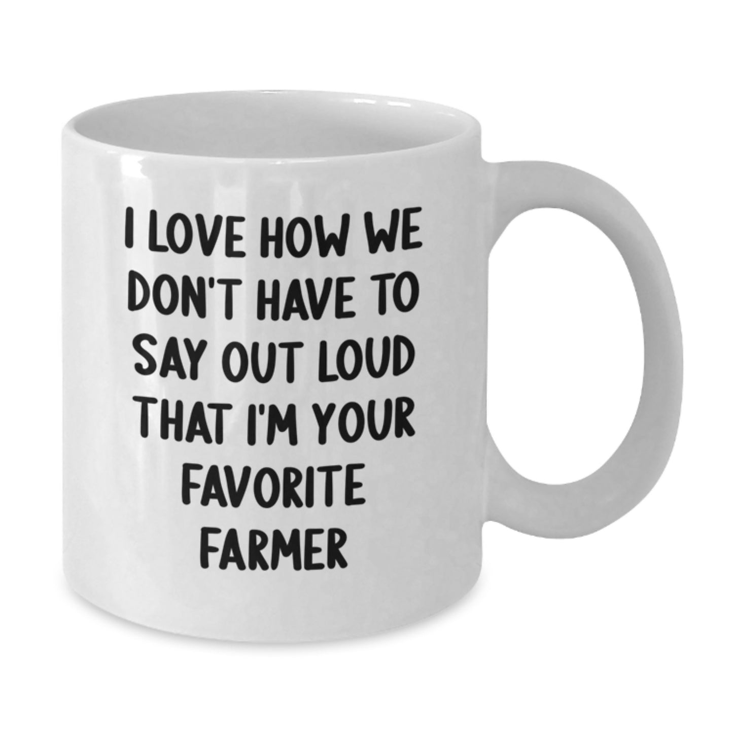 Farmer Funny Quote Gifts from Men to Favorite Farmer, White Coffee Mug for Graduation, Gifts for Farmer, Farmer Appreciation - Additional