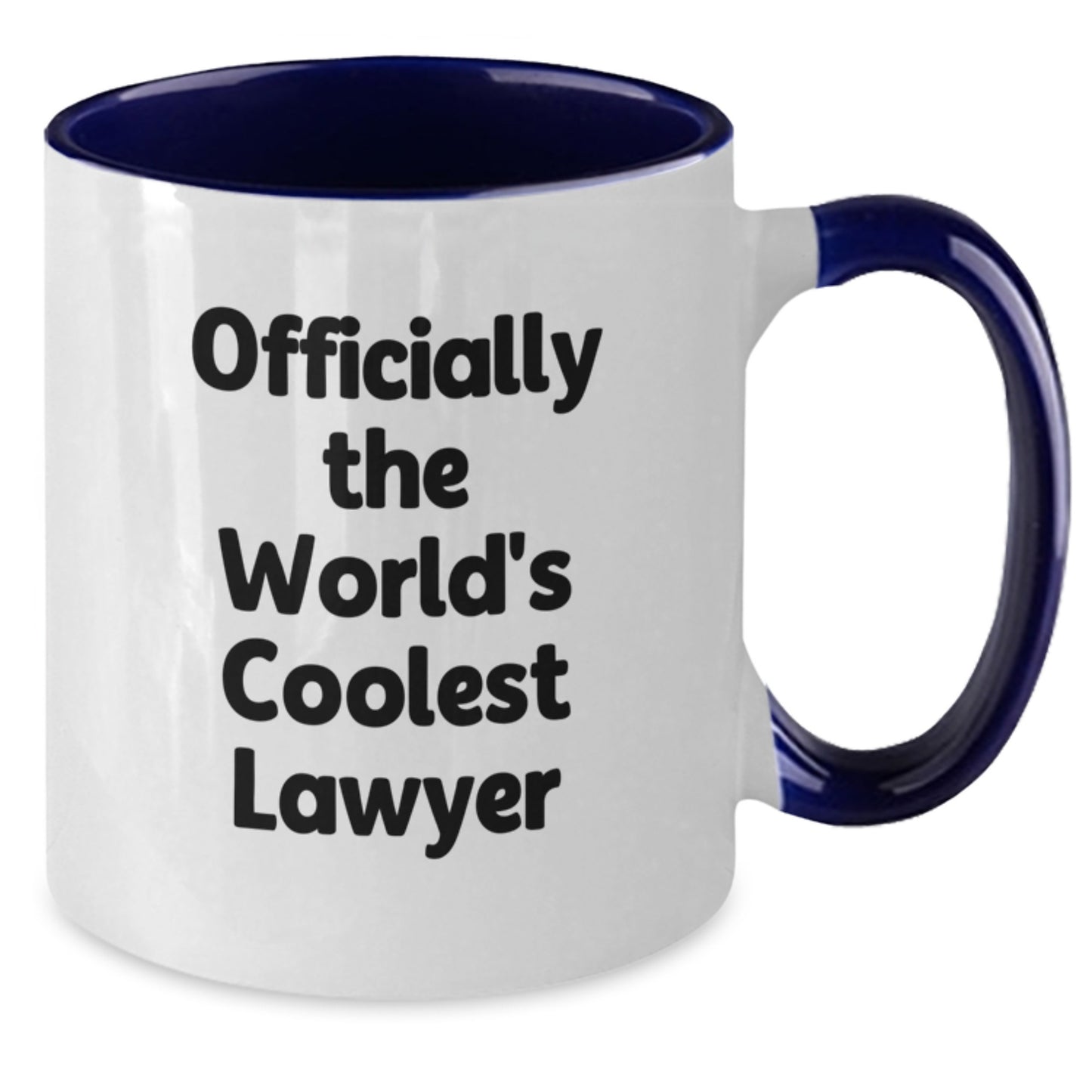 Funny Lawyer Gifts from Friends for Lawyer Graduation Unique Two Tone Coffee Mugs - Additional