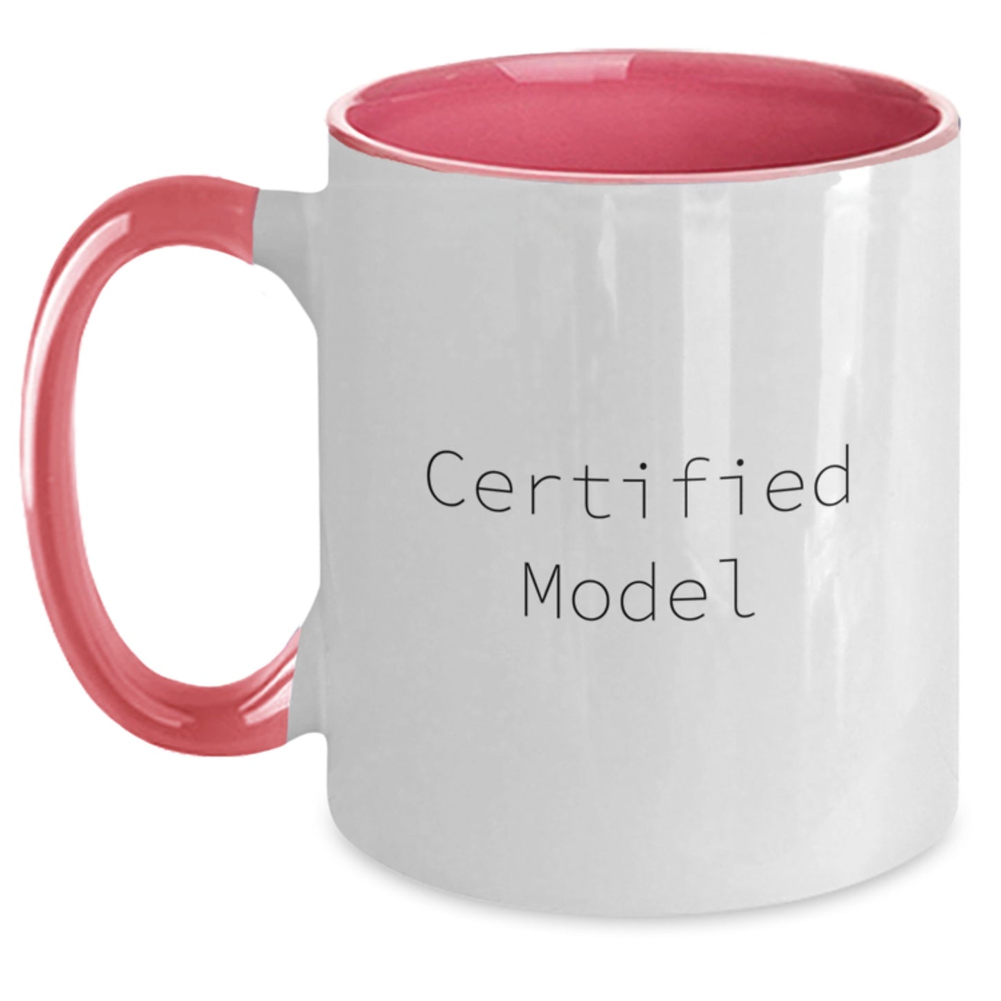 Funny Graduation Gifts from Friends to Model Enthusiasts - Cute Two Tone Coffee Mug with Inspirational Quote, Gifts for Model, Men, Women, or Coworkers - Main