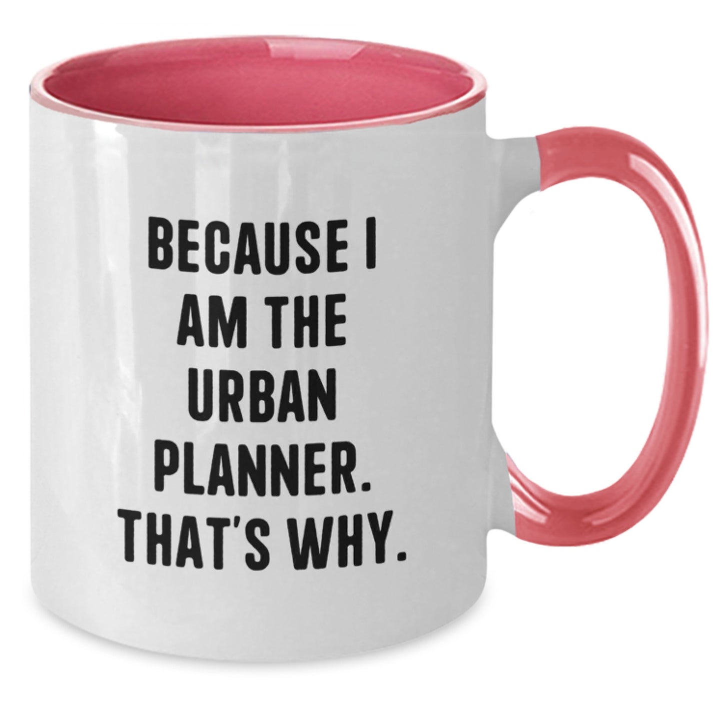 Gifts for Urban Planner Friends, Funny Two Tone Coffee Mug, Unique Christmas Memorable Presents from Friends for Urban Planner Men, Women, Coworkers - Additional