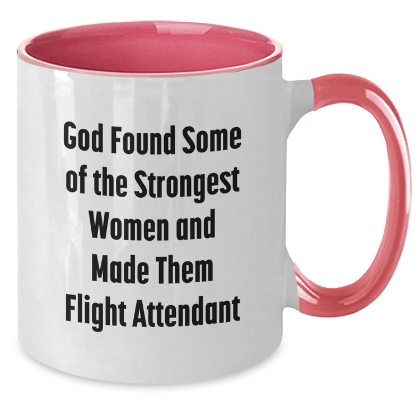 Funny Flight Attendant Gifts, Inspirational Quote Coffee Mugs for Her, Gifts from Friends, Unique Graduation Gifts for Flight Attendant Women, Two Tone Ceramic Mug - Additional