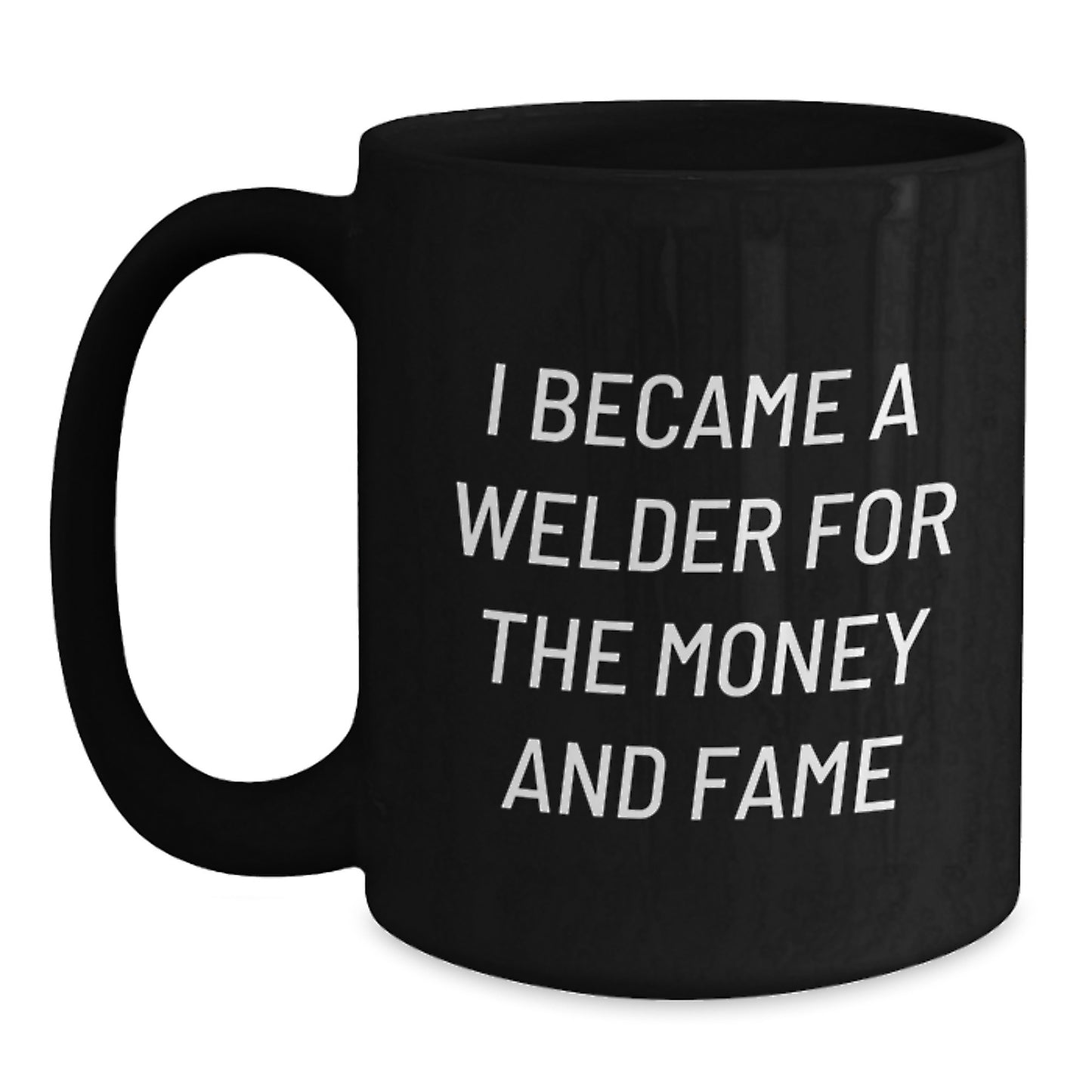 Funny Welder Gifts for Men, Black Coffee Mug, Christmas Unique Presents from Friends and Family - Main