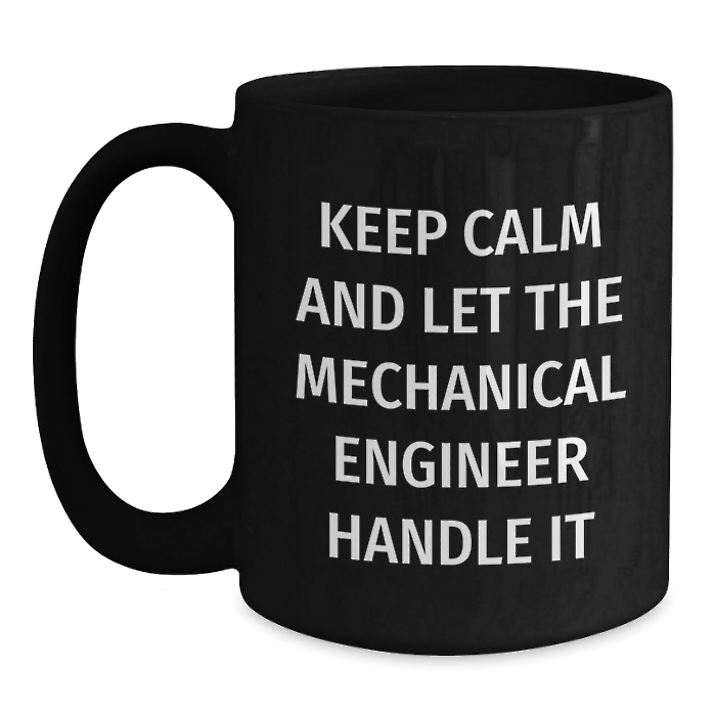 Funny Mechanical Engineer Black Coffee Mugs Gifts from Men to Friends and Family for Christmas Unique Ideas - Main