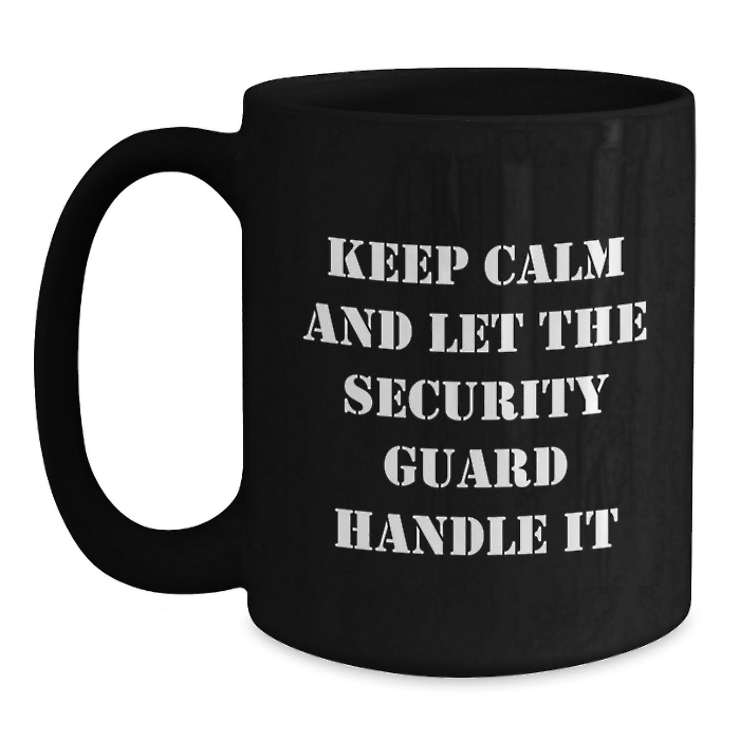 Funny Security Guard Gifts from Men or Friends - Christmas Unique Mugs for Security Guard - Main