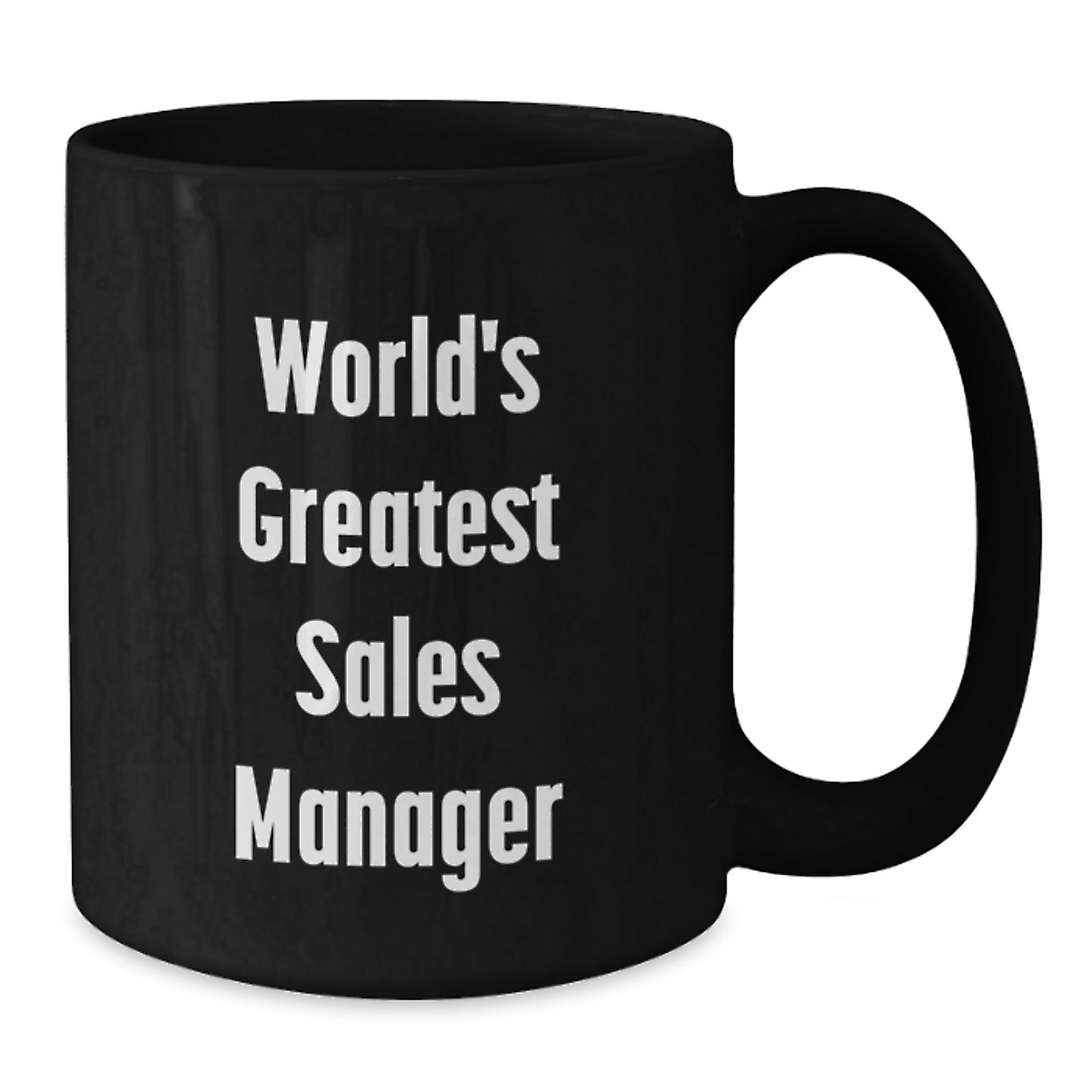 Funny Sales Manager Gifts from Men, World's Greatest Sales Manager Black Coffee Mug, Unique Mother's Day Unique Gifts for Sales Manager - Additional
