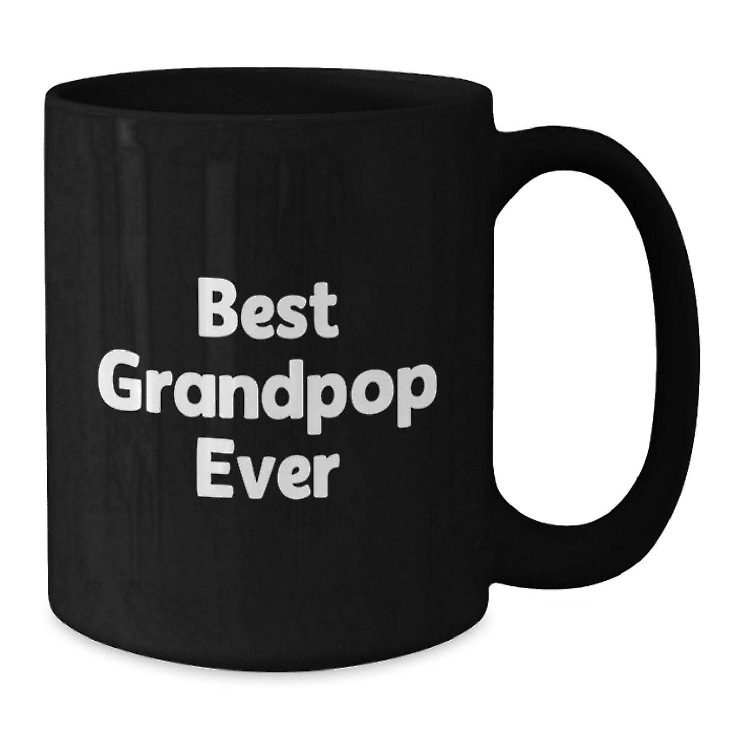 Funny Black Coffee Mug Gifts from Family to Grandpop - Best Grandpop Ever - Additional