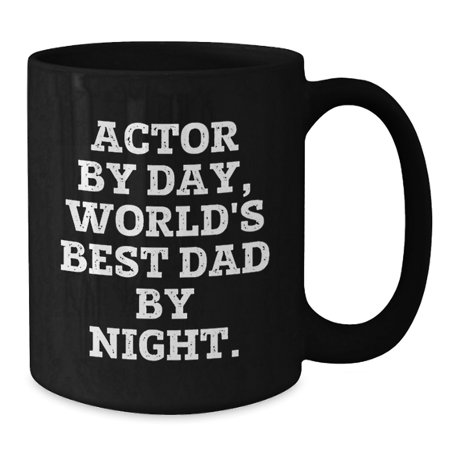 Funny Actor Gifts from Men to Women, Black Coffee Mugs for Actor, Christmas Unique Gifts for Actor - Additional