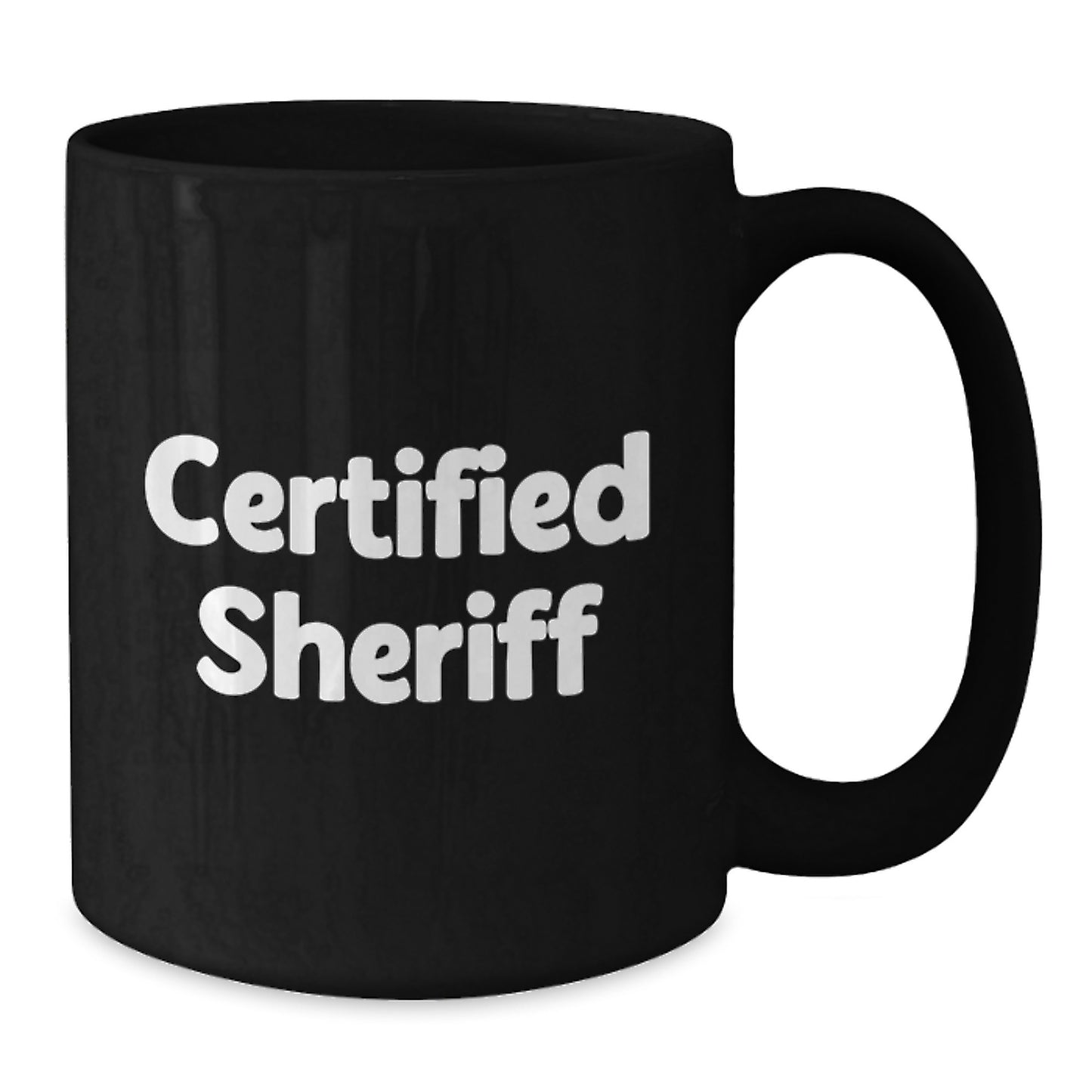 Funny Sheriff Gifts from Friends for Sheriff Men's Birthday Unique Mugs - Additional