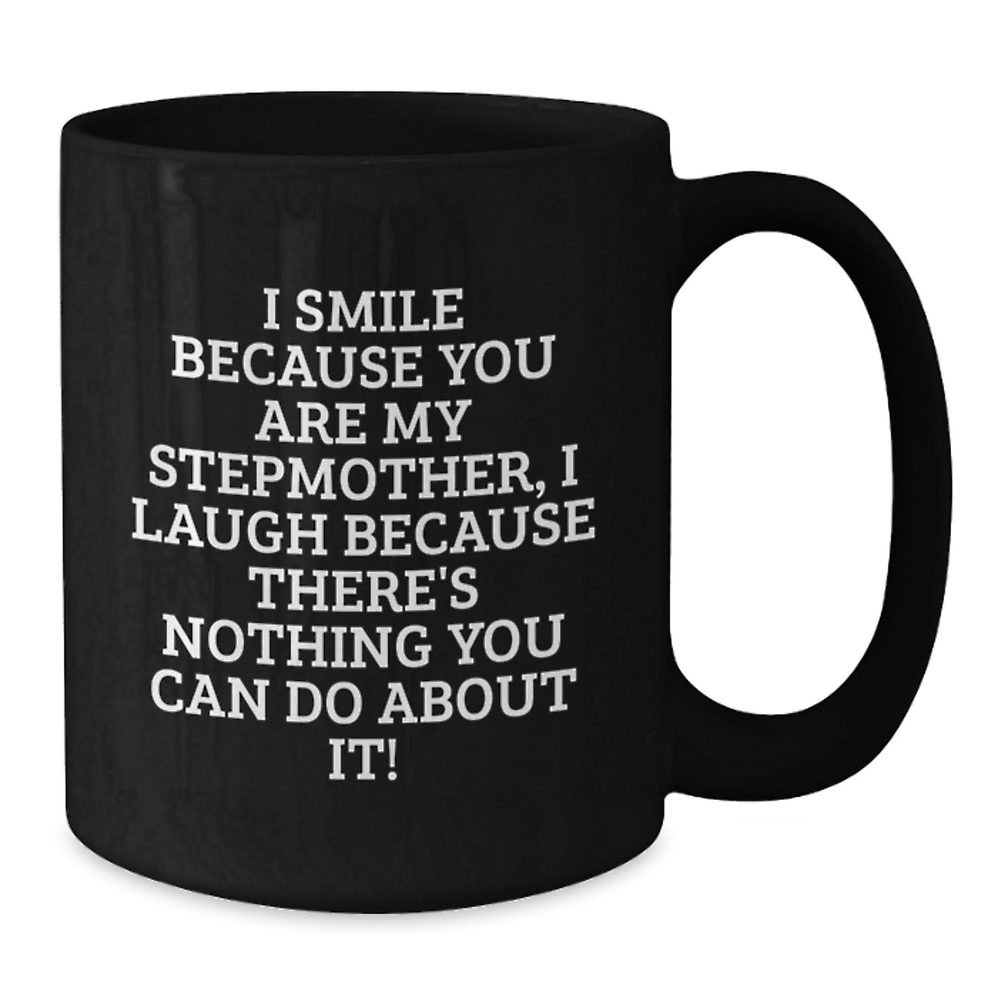 Funny Stepmother Gifts Stepmom Black Coffee Mugs for Mom's Day Unique Funny Gifts for Stepmothers from Friends and Family - Additional