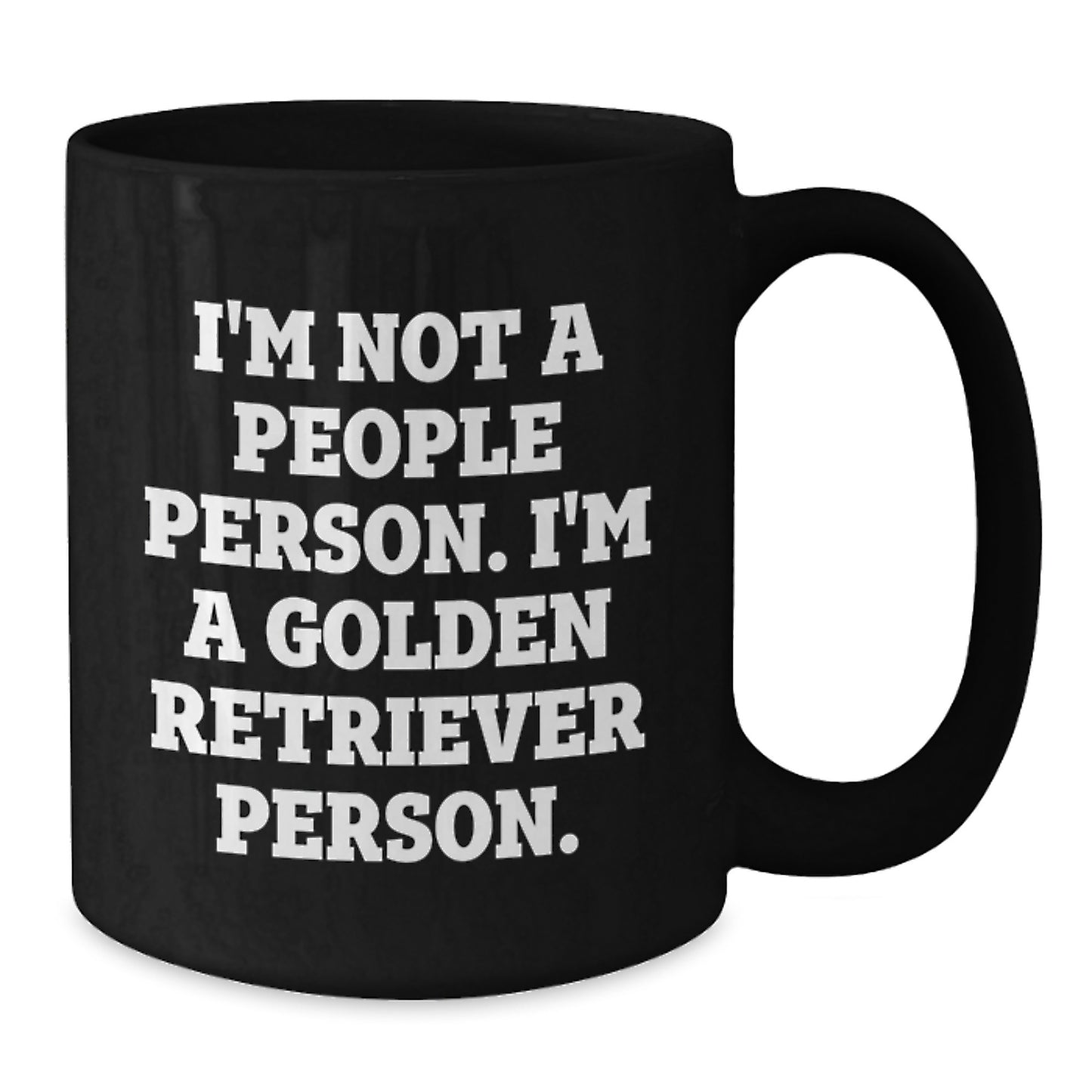 Golden Retriever Dog Lover's Funny Quote Mug Gifts for Men from Family, Friends, or Coworkers on Birthday - Additional