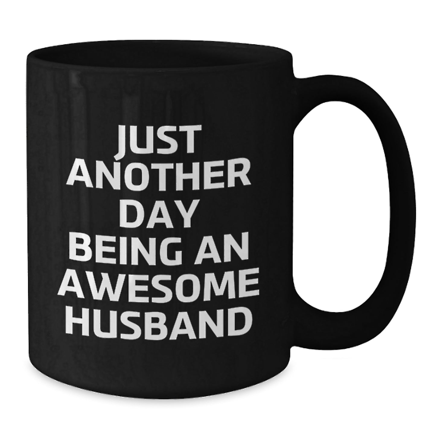 Gifts from Men for Husband, Funny Husband Black Coffee Mug, Valentine's Unique Gifts - Additional