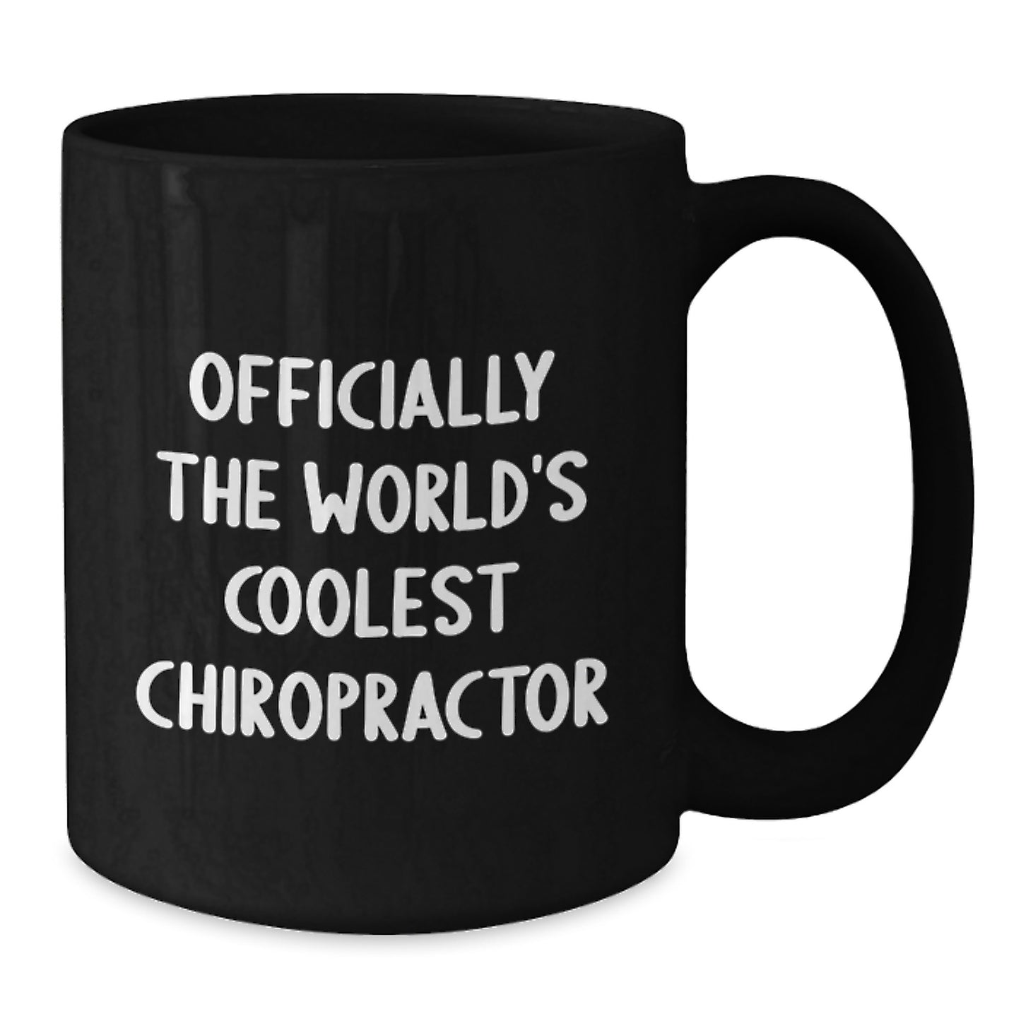Funny Gifts from Friends for Chiropractor Chiropractic Christmas Unique Mugs Officially The Worlds Coolest Chiropractor - Additional