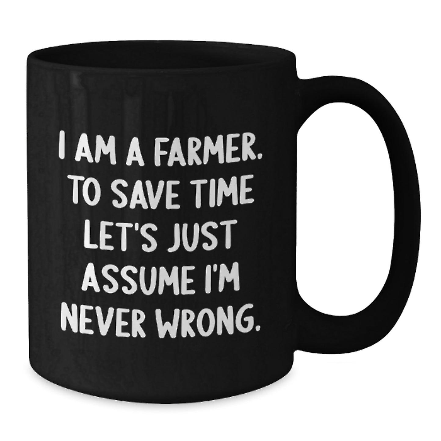 Funny Farmer Black Coffee Mug Gifts from Men to Farmers for Valentine's Unique Mugs - Additional