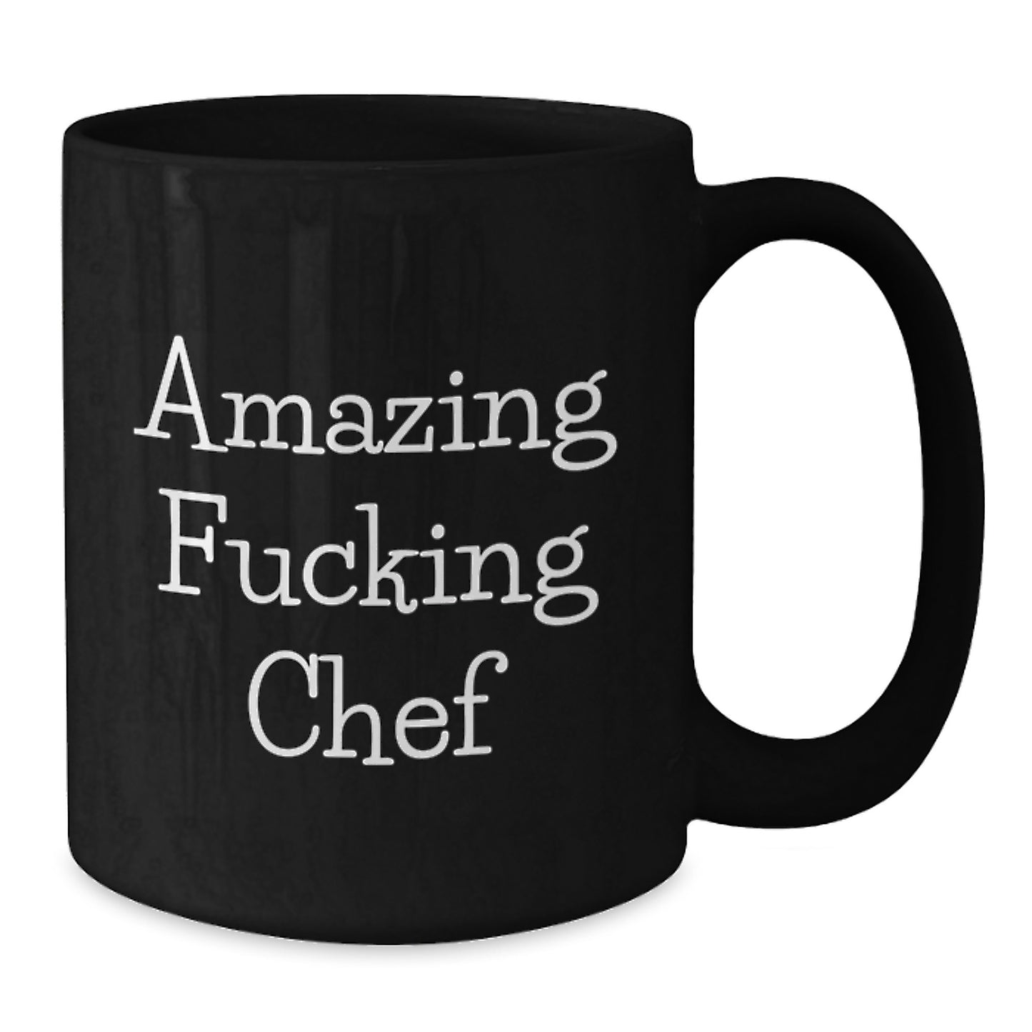 Gifts from Men to Women - Funny Amazing Chef Black Coffee Mugs for Christmas Unique Gifts, Chef Lover Mug - 11oz or 15oz - Additional