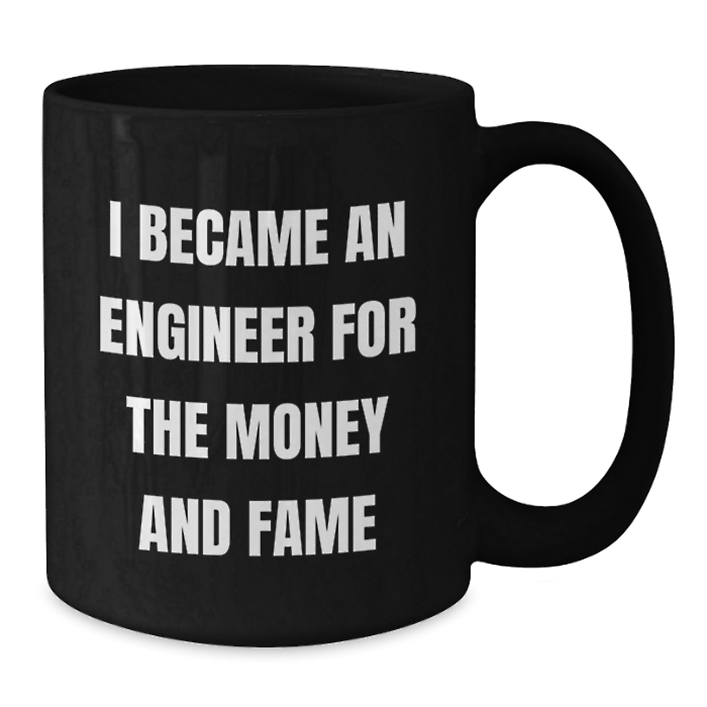 Funny Engineer Quotes Mug, Gifts for Engineer Men from Family, Christmas Unique Gifts, Black Coffee Mug for Engineer Friends - Additional
