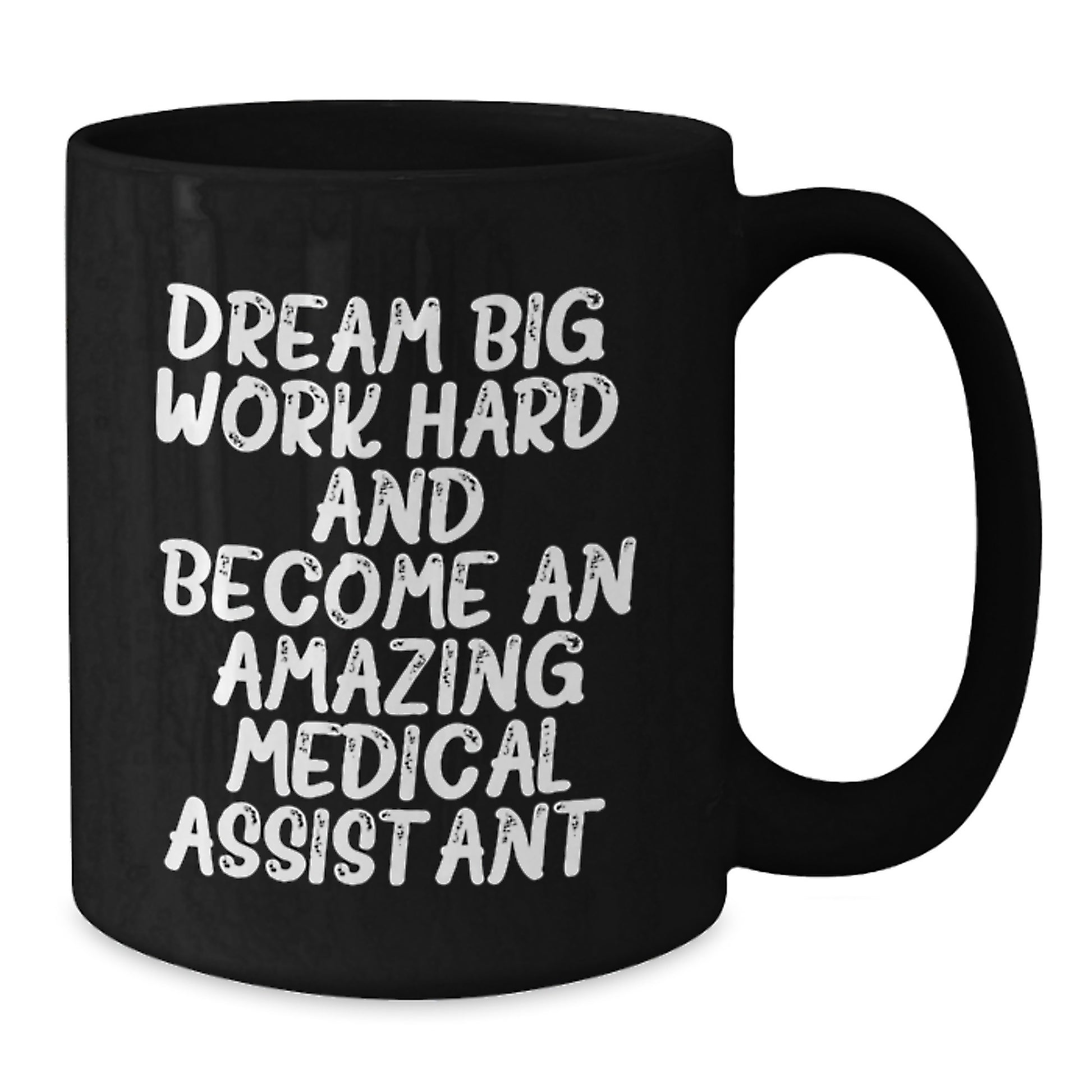 Medical Assistant Gifts, Funny Quote Coffee Mug, Black Ceramic Mugs for Men and Women, Christmas Unique Gift for Medical Assistant Friends and Family - Additional