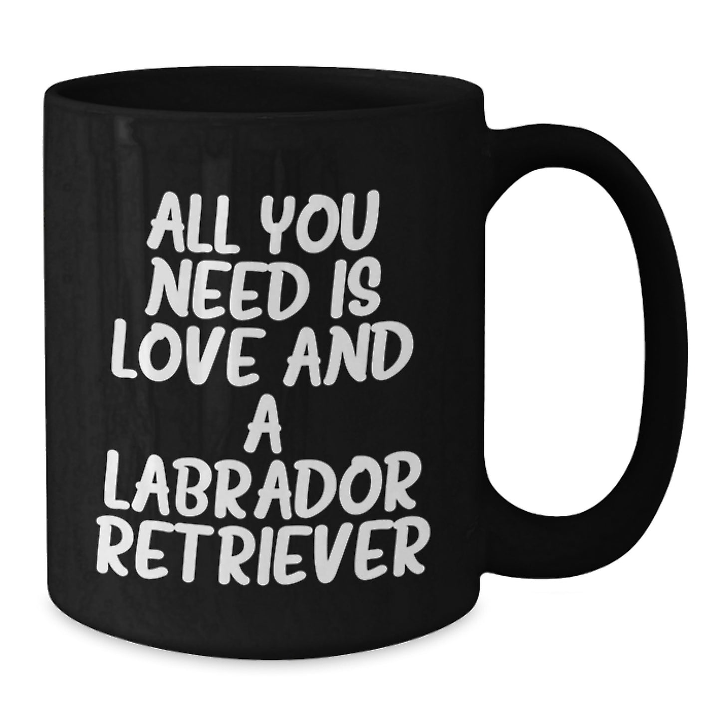 Labrador Retriever Dog Christmas Unique Gifts from Friends and Family - Funny Quote Coffee Mug - Black Labrador Retriever Dog Lover Mug - Additional