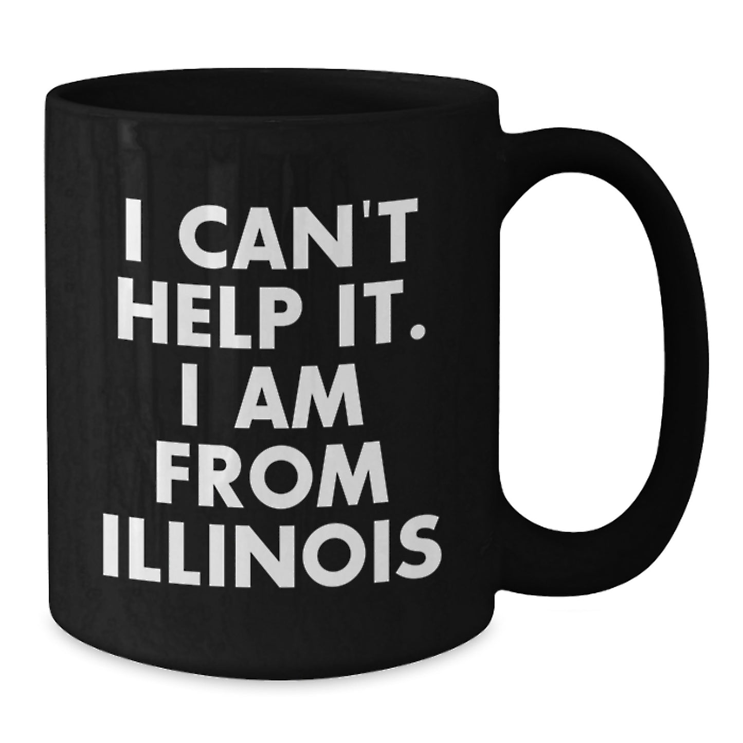 Funny Illinois Quotes Black Coffee Mugs Gifts from Illinois for Illinois Graduates Men Women Friends Family - Additional