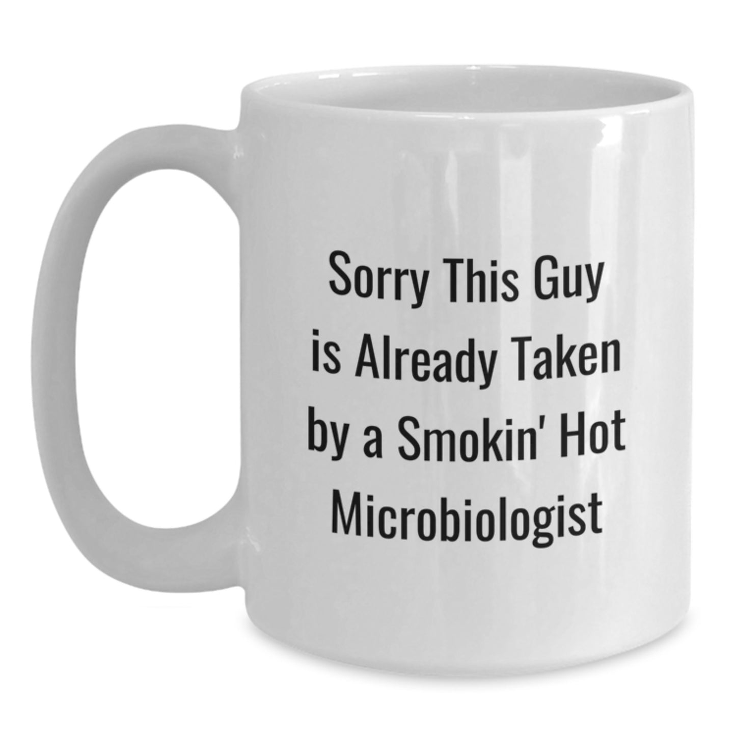 Funny Microbiologist Gifts, Christmas Unique Presents from Friends to Men, Women, Coworkers and Family - White Coffee Mug - Main