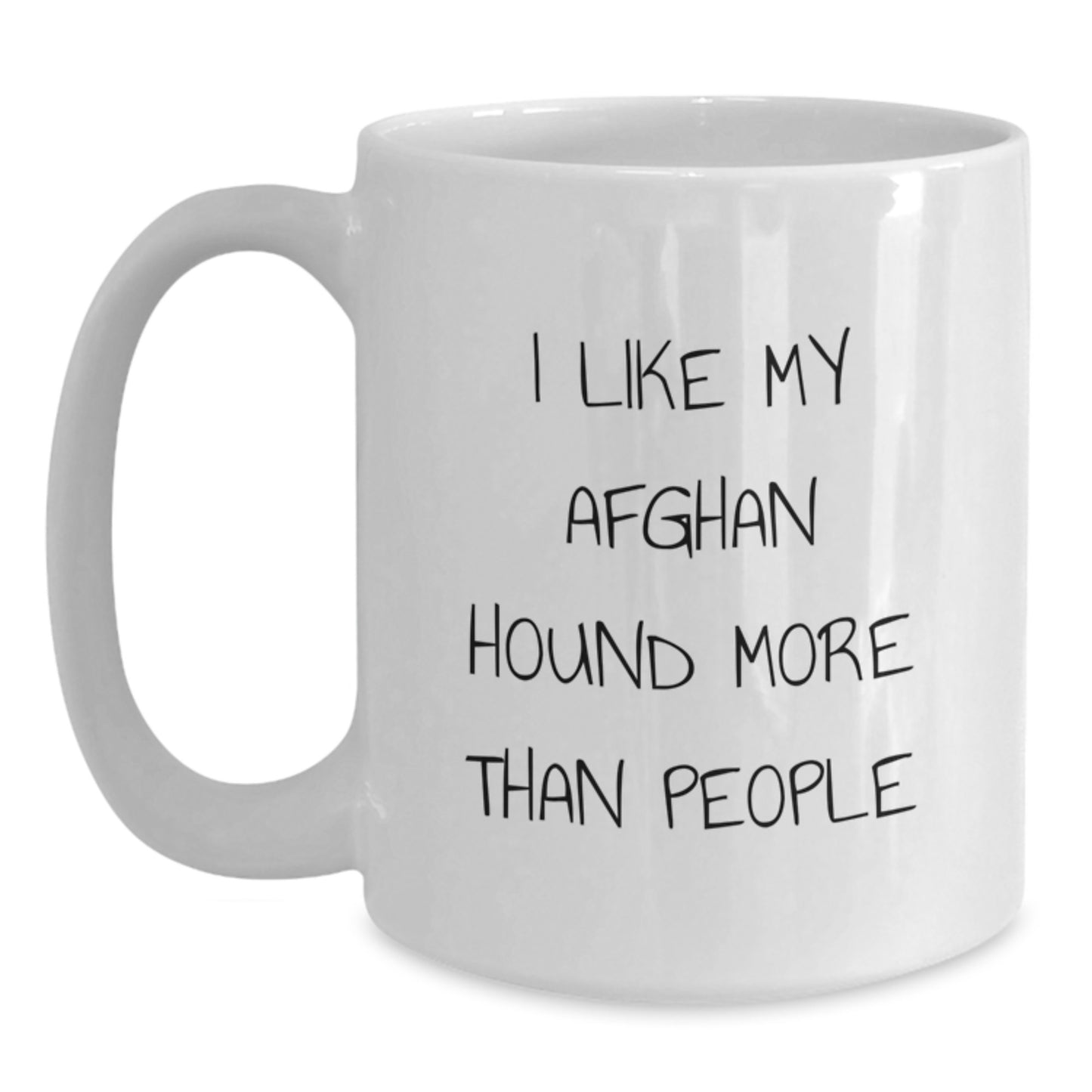 Funny Afghan Hound Dog Lovers Gifts from Family - I Like My Afghan Hound More Than People Graduation Unique Gifts for Afghan Hound Dog Owners - Main