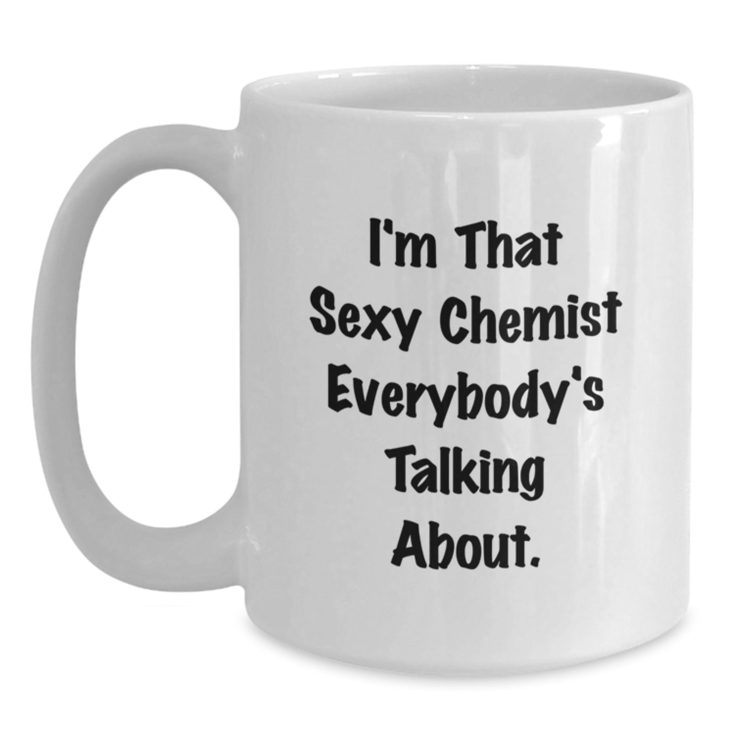 Funny Chemist White Coffee Mug Gifts from Family and Friends for Christmas Unique Presents - Main