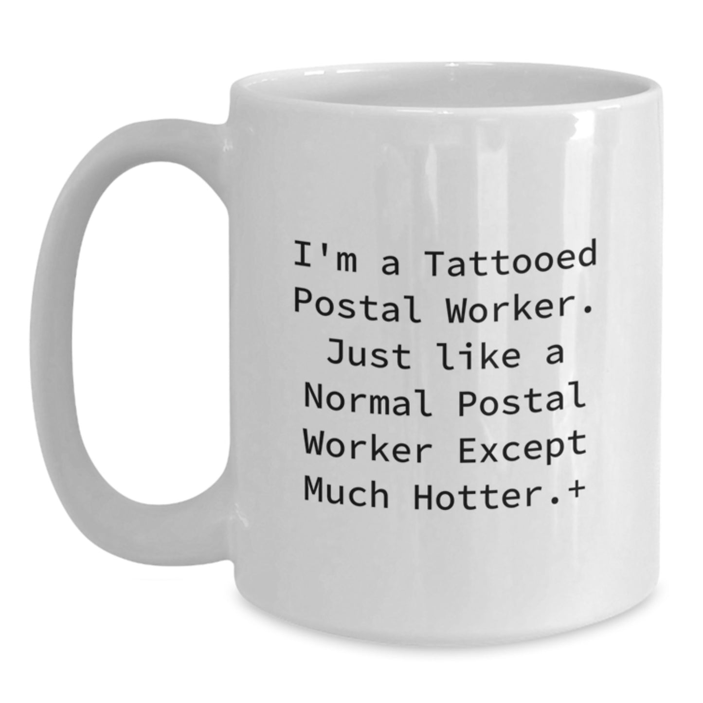 Funny Gifts for Postal Worker, White Coffee Mug, Unique Christmas Unique Gifts from Friends to Family - Main