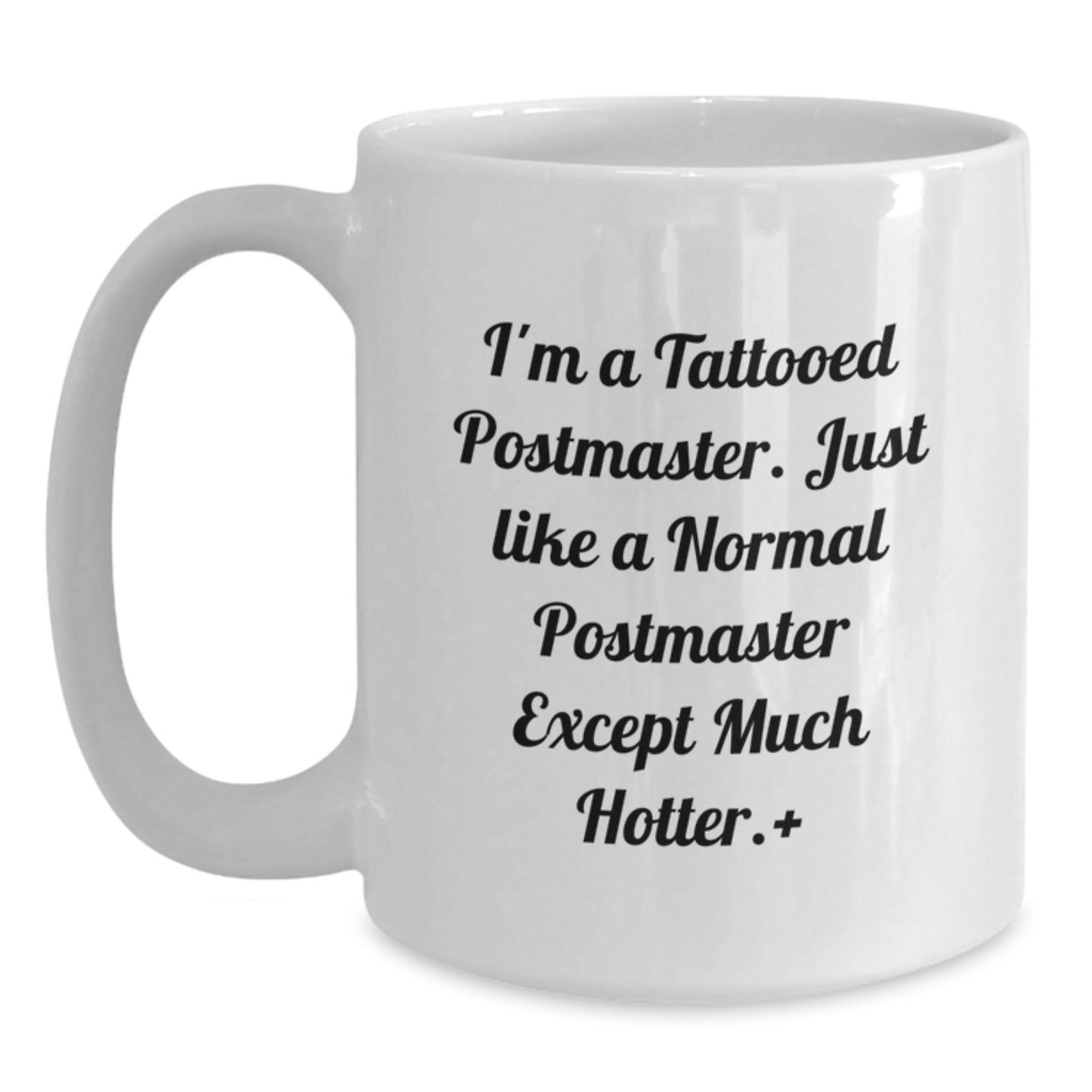 Funny Postmaster Gifts from Friends, Unique White Coffee Mugs for Postmaster, Christmas Unique Gifts for Men - Main